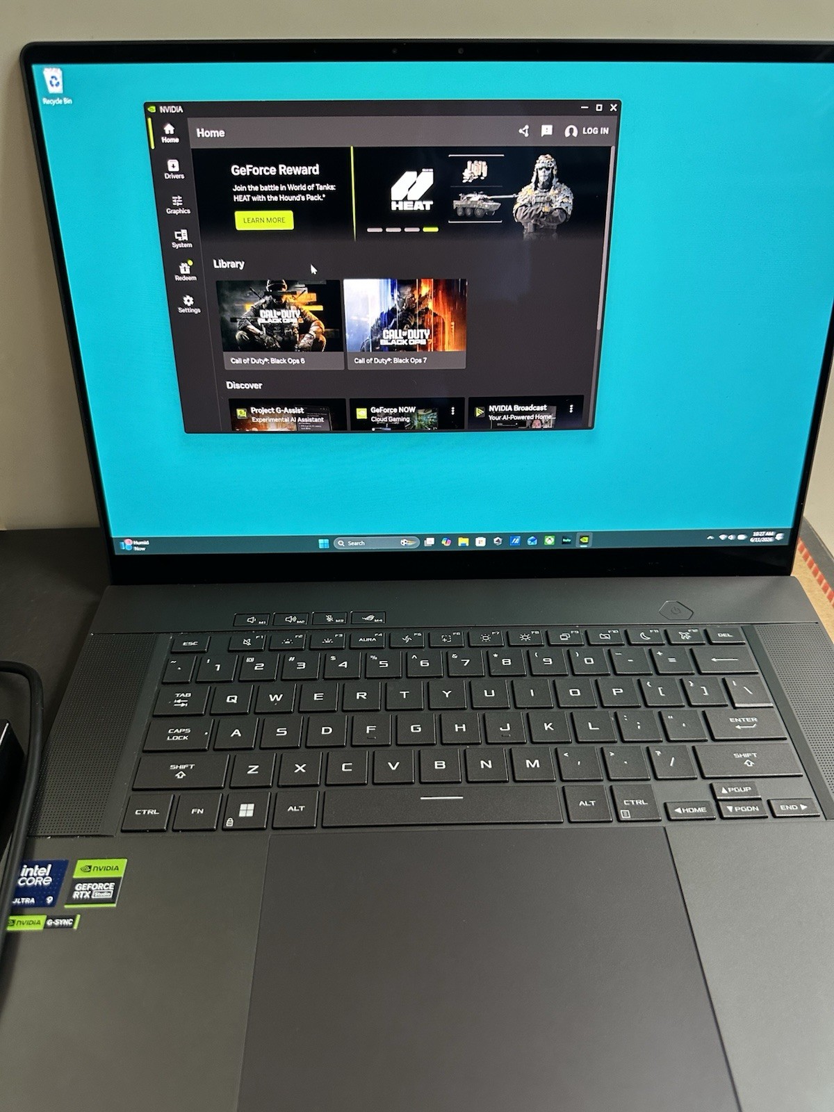 ASUS ROG Zephyrus GU605MI 16in Core Ultra 9 RTX 4070 16GB 1TB Win11