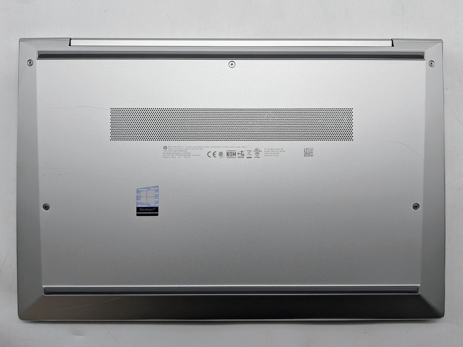 HP Elitebook 840 G8 14″ FHD I7-1165G7 256GB SSD 16GB W11P Webcam Backlit FPR