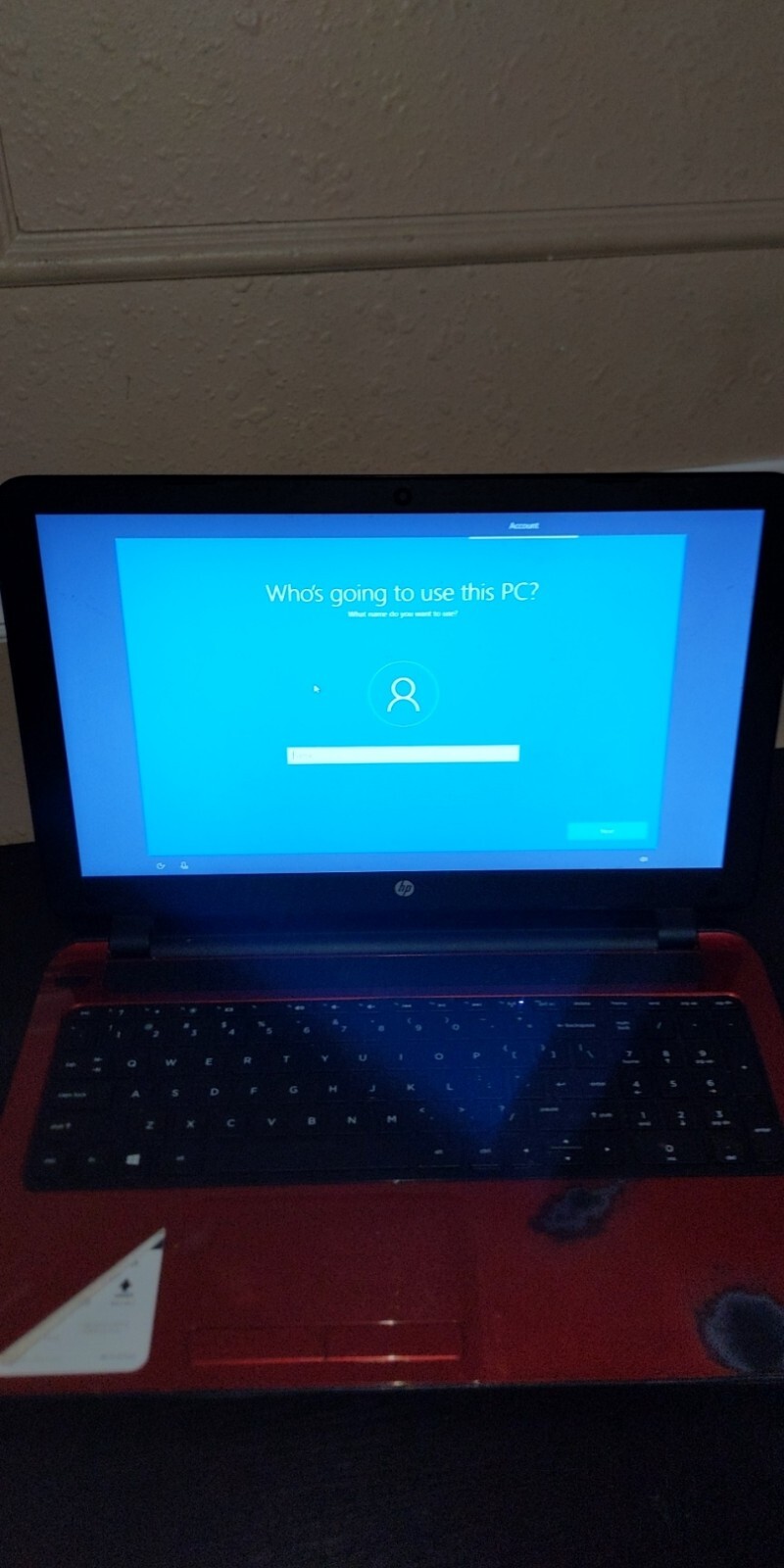 HP LAPTOP PC INTEL N3540 2.16GHz 4GB RAM 500GB HD WIN10