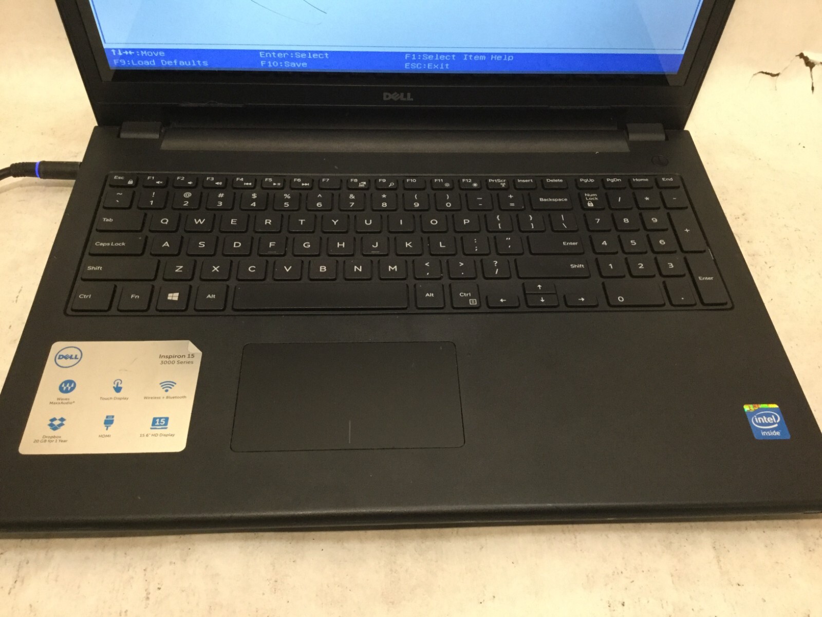Dell Inspiron 3542 / Intel Celeron 2957U @ 1.40GHz /(CRACKED/MISSING PARTS!) -MR