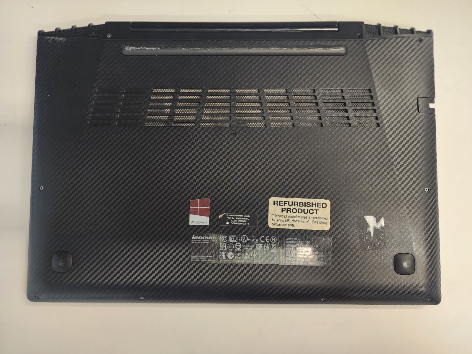 Lenovo IdeaPad Y40-70 Intel i7 4TH Gen, 16GB, Radeon R9 M275 512gb SSD READ!