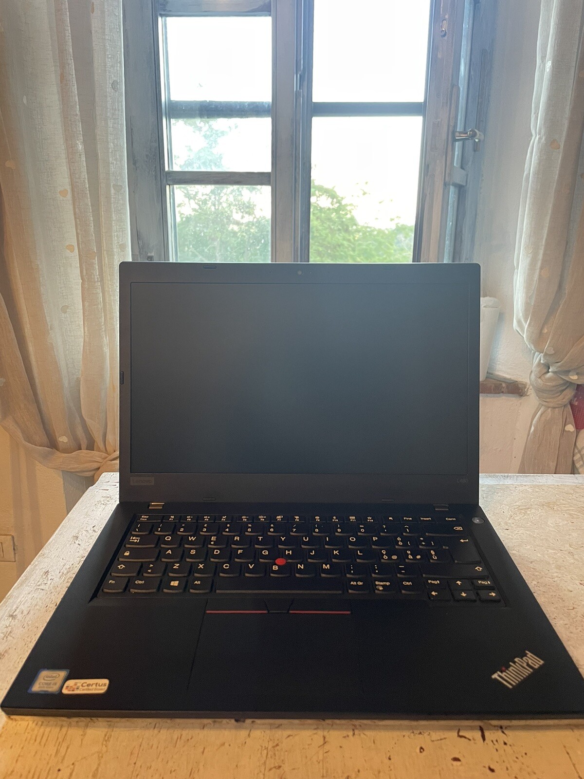 Notebook Lenovo ThinkPad L480 i5-8350U 8GB 256GB SSD 14″ Windows 11 Pro – GradoA
