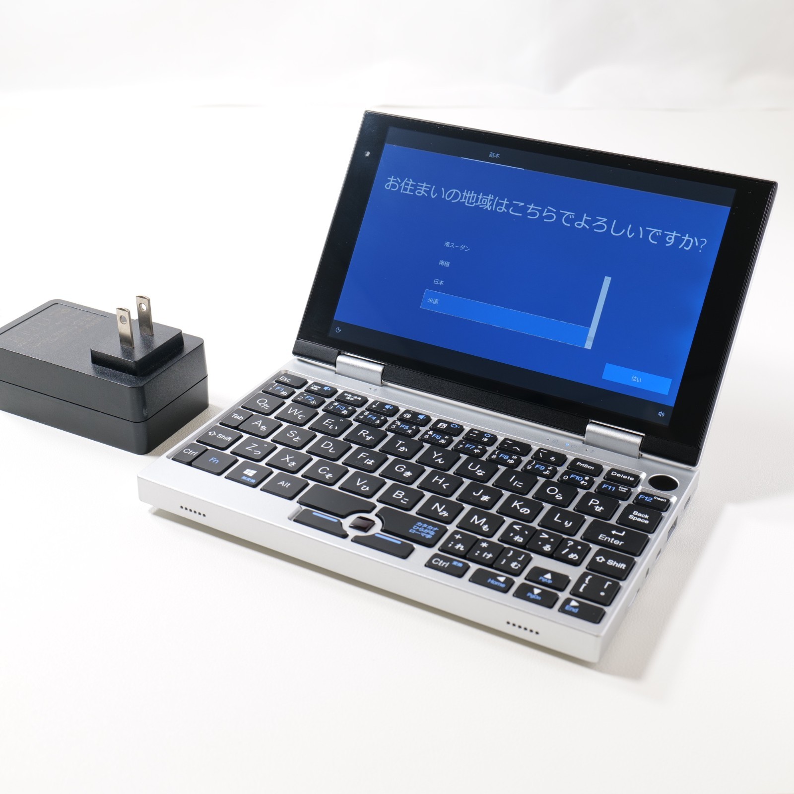 NANOTE P8 Ultra Compact PC UMPC-02-SR Silver [Tested/Working]