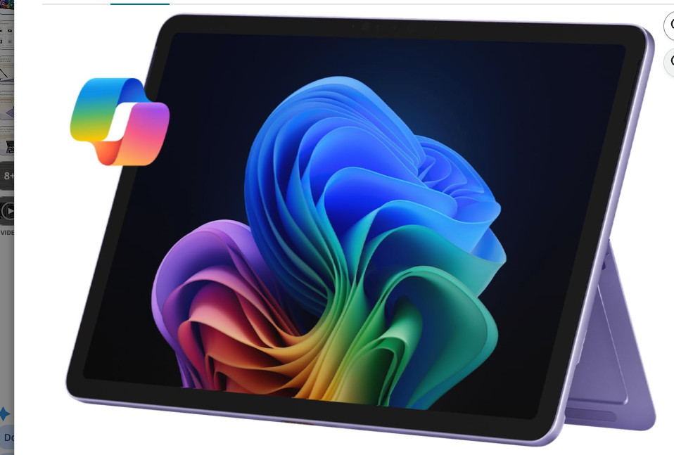 Microsoft Surface Pro 12” 2025 Snapdragon X Plus 16GB RAM 512GB SSD Violet