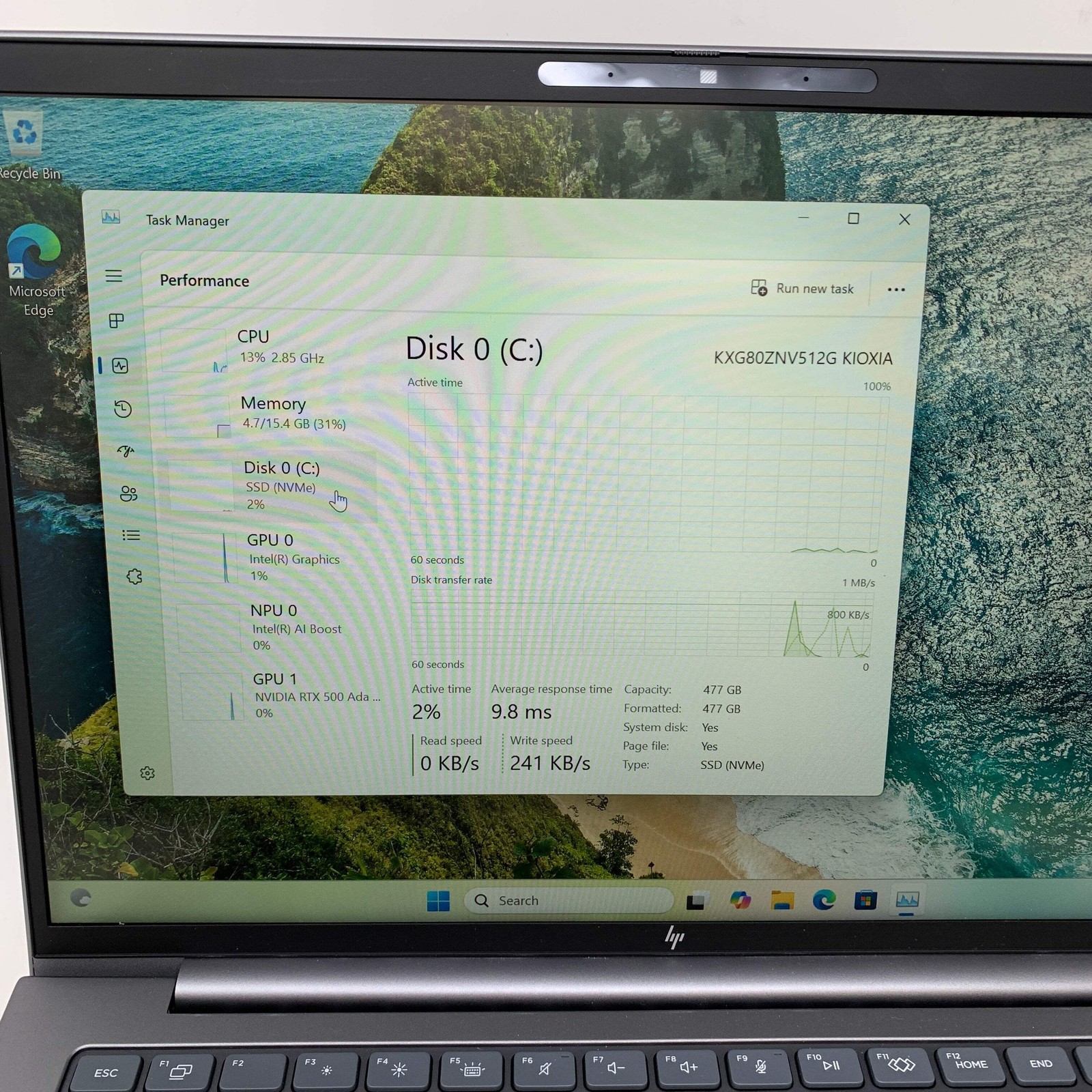 HP ZBook G1I 16″ Ultra 7 255H 2.0GHz 16GB RAM 512GB SSD RTX 500 Ada