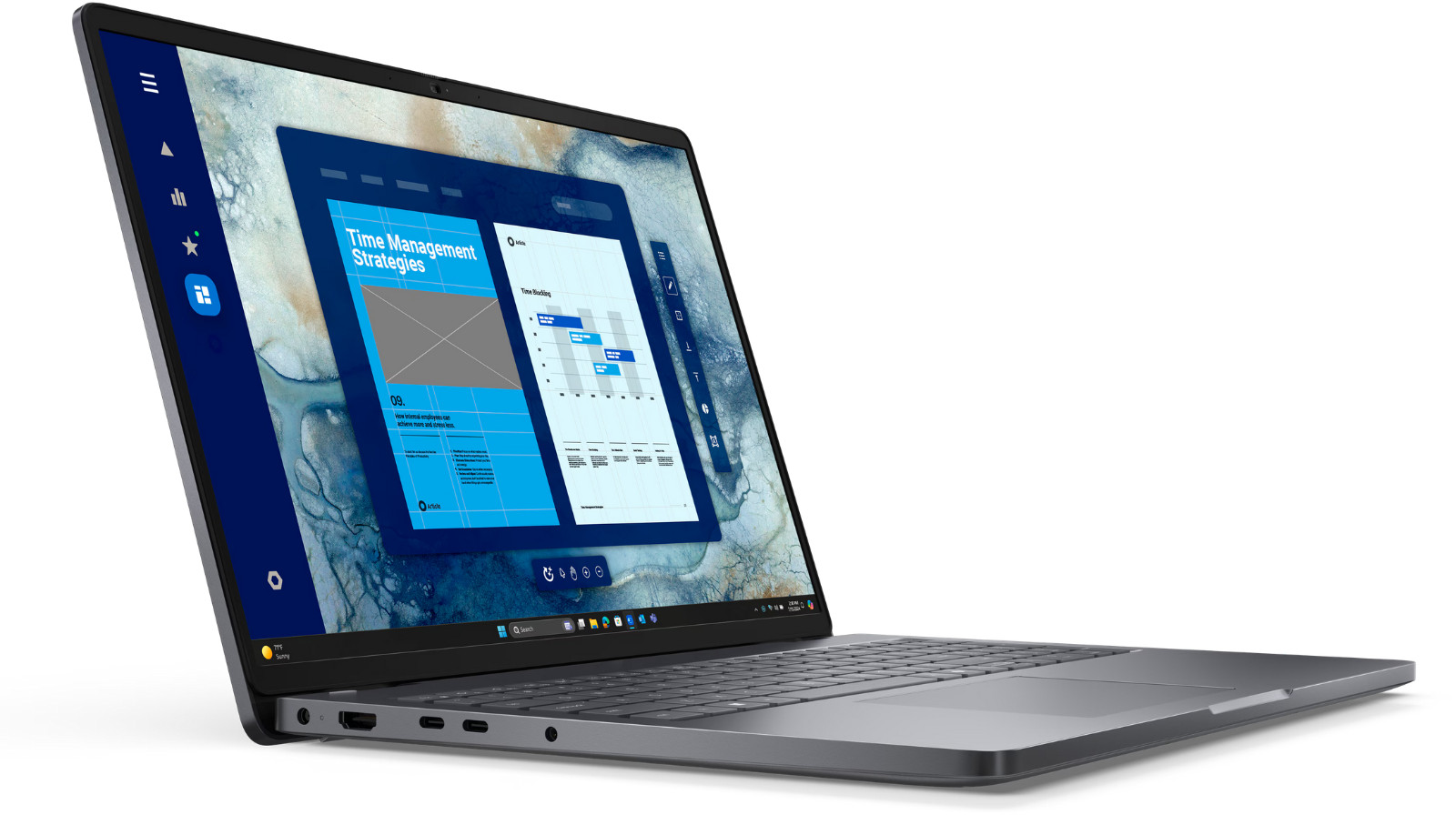 Dell Pro 16 PC16250 Laptop PC FHD+ Core 3 100U 16GB RAM + 256GB NVMe Win 11 Pro.