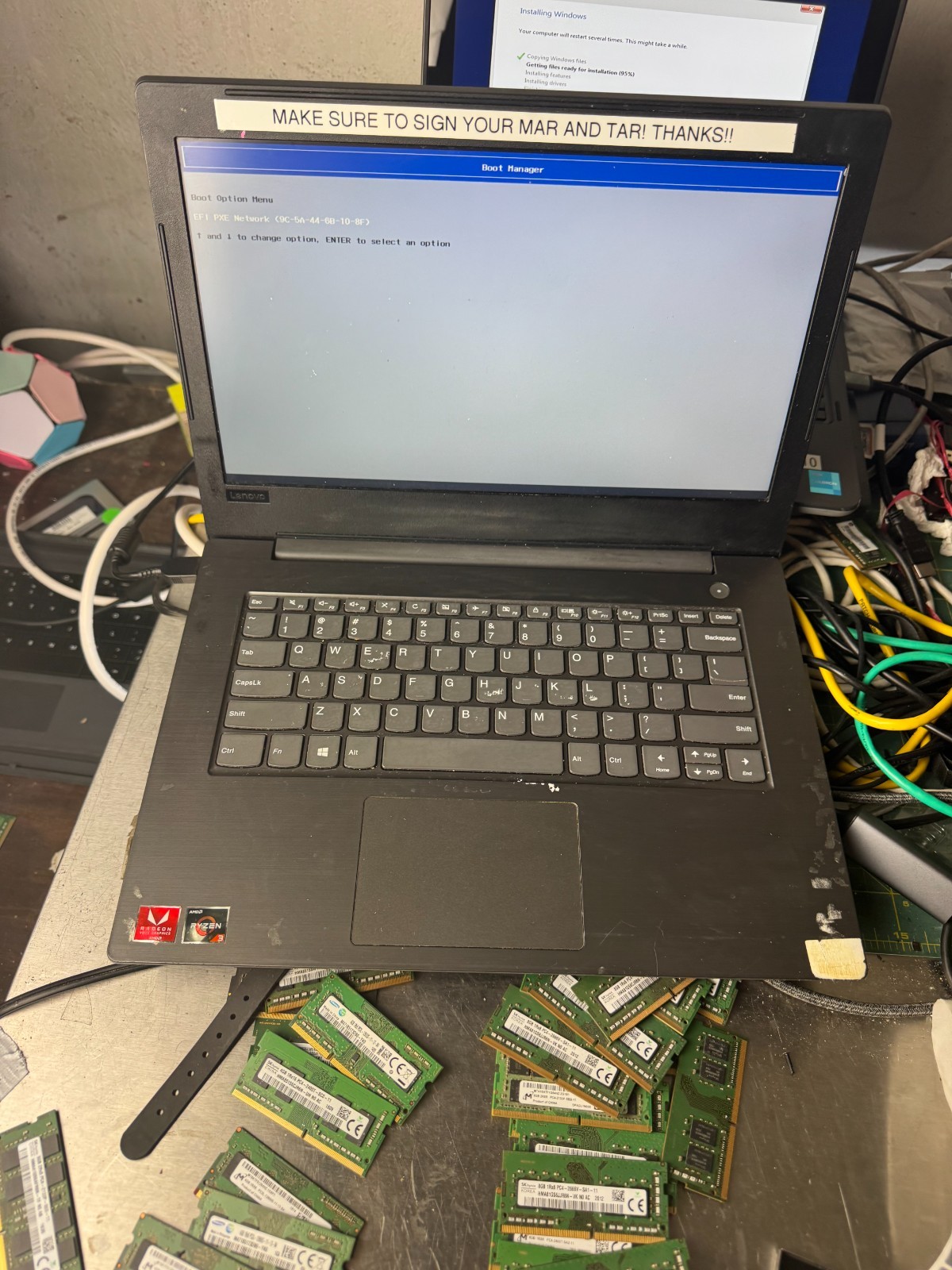 Lenovo V330-14ARR AMD Radeon Ryzen 3, 4GB RAM Laptop For Parts/Repair #5099
