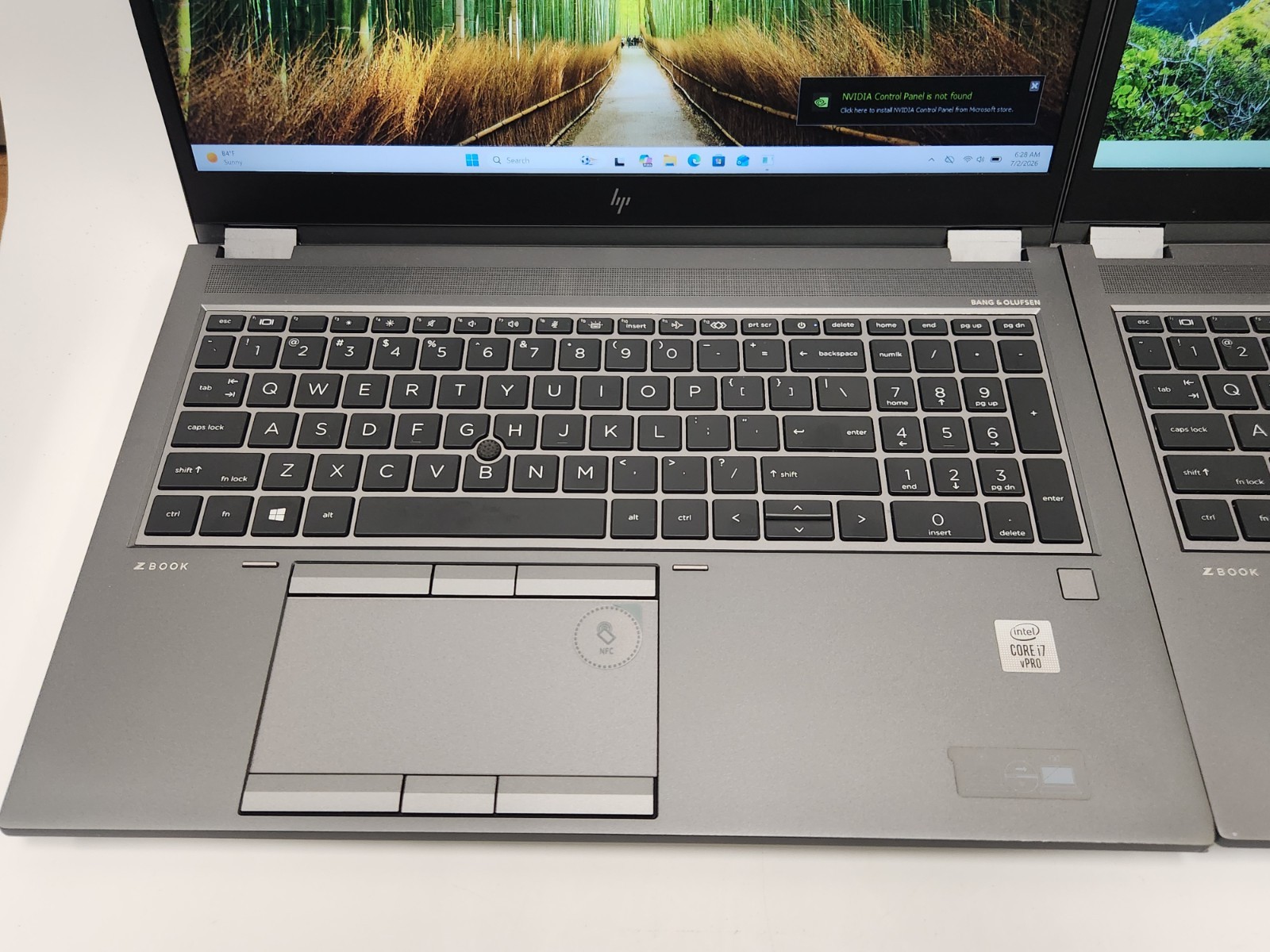 Lot of 5 HP ZBook Fury 15 G7 15.6″ i7-10850H 2.70GHz 8GB 512GB SSD Quadro T2000