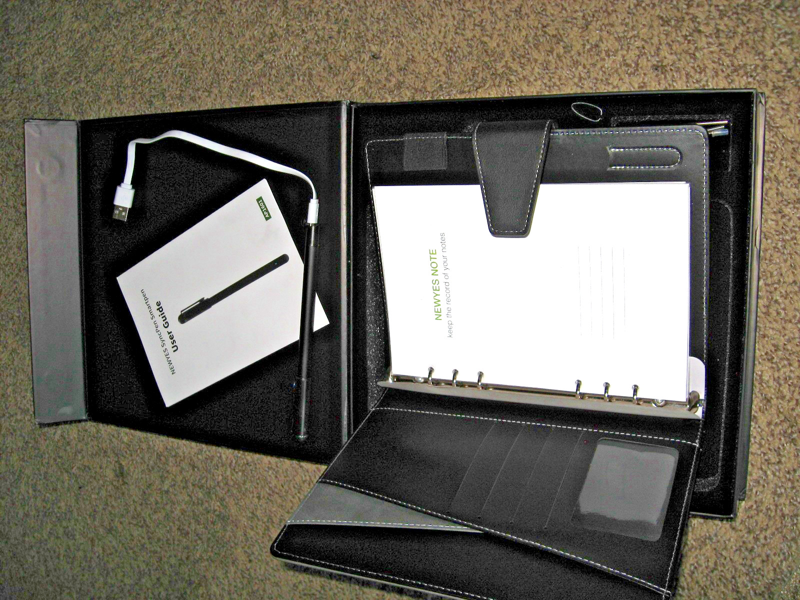 rmk99 Newyes Syncify Sync Pen Open Box-Pristine Book,Cord,3 Pen Refills st135