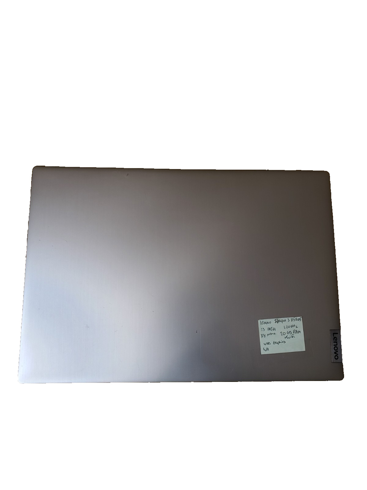 Lenovo IdeaPad 3 15ILL05 Intel Core i3-1005G1 1.2GHz 20GB Ram 128GB NVMe Win 11