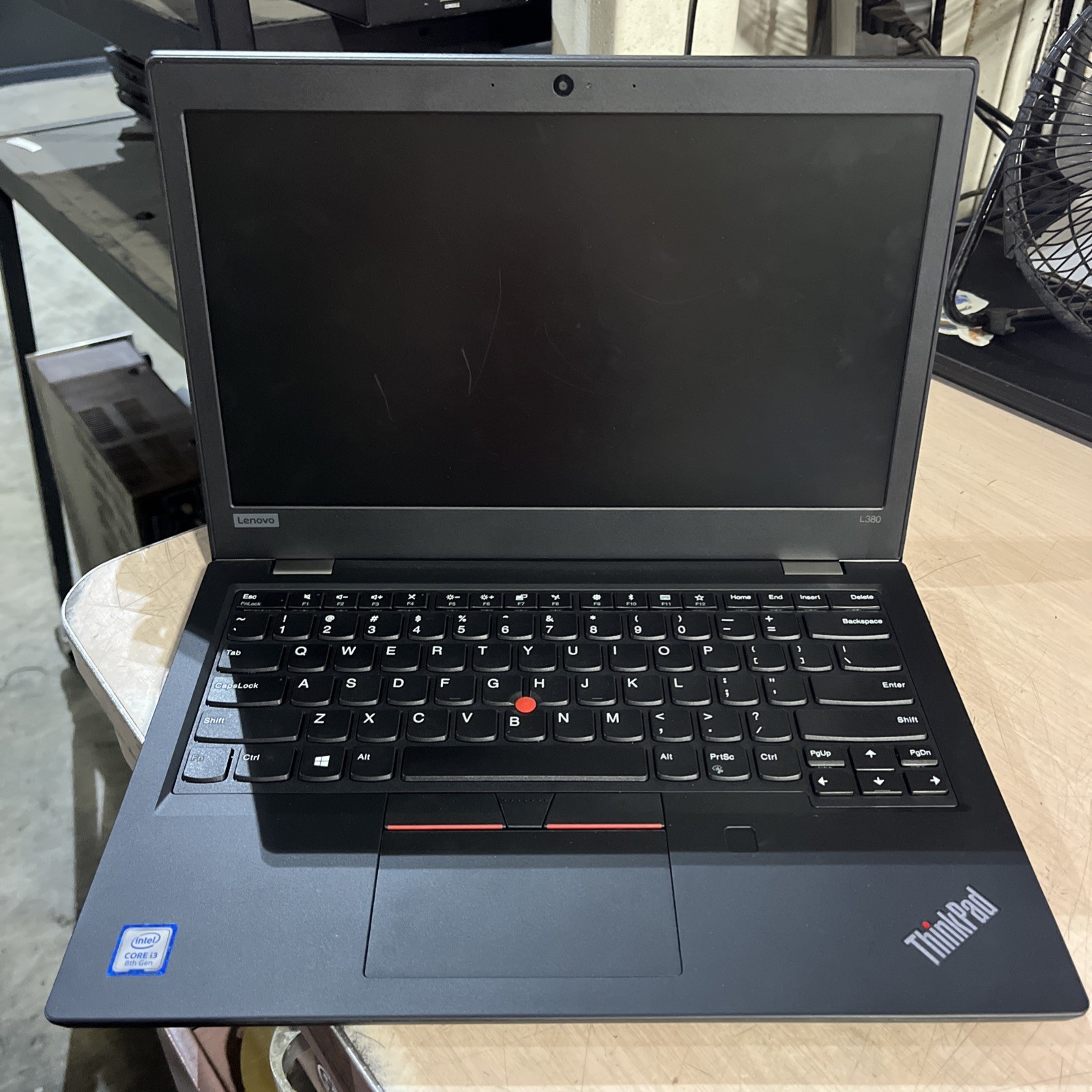 LENOVO THINKPAD L380 INTEL CORE I3-8130U 2.20GHZ 8GB RAM NO HD