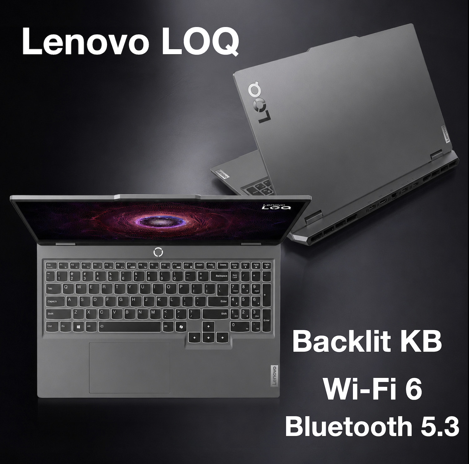 Lenovo LOQ 15.6″ 1920×1080 Ryzen 5 7235HS 64GB RAM 1TB SSD RTX 4050 Win 11 Pro
