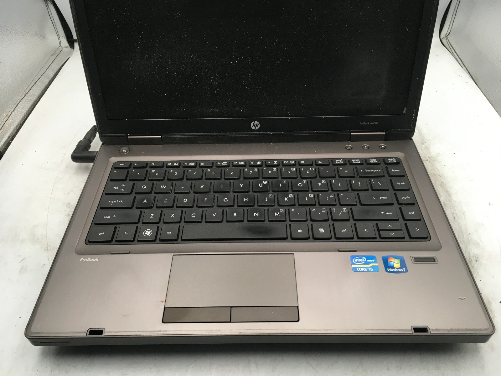 HP PROBOOK 6460B – FOR PARTS/BAD LCD – INTEL I5 2ND GEN – NO ARM -READ DESC – BB