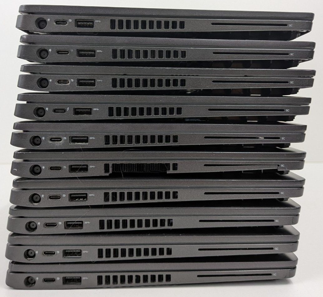 Lot of 10 – Dell Latitude 5400 Quad Core i5 8th Gen **For Parts or Repair**