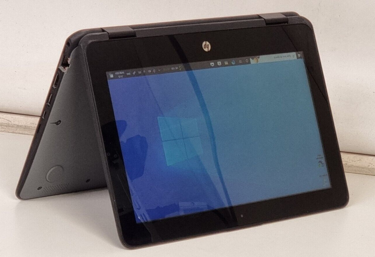 2-in-1 HP ProBook x360 11 G1 EE 11.6″ TOUCHSCREEN 192GB SSD 4GB TABLET LAPTOP