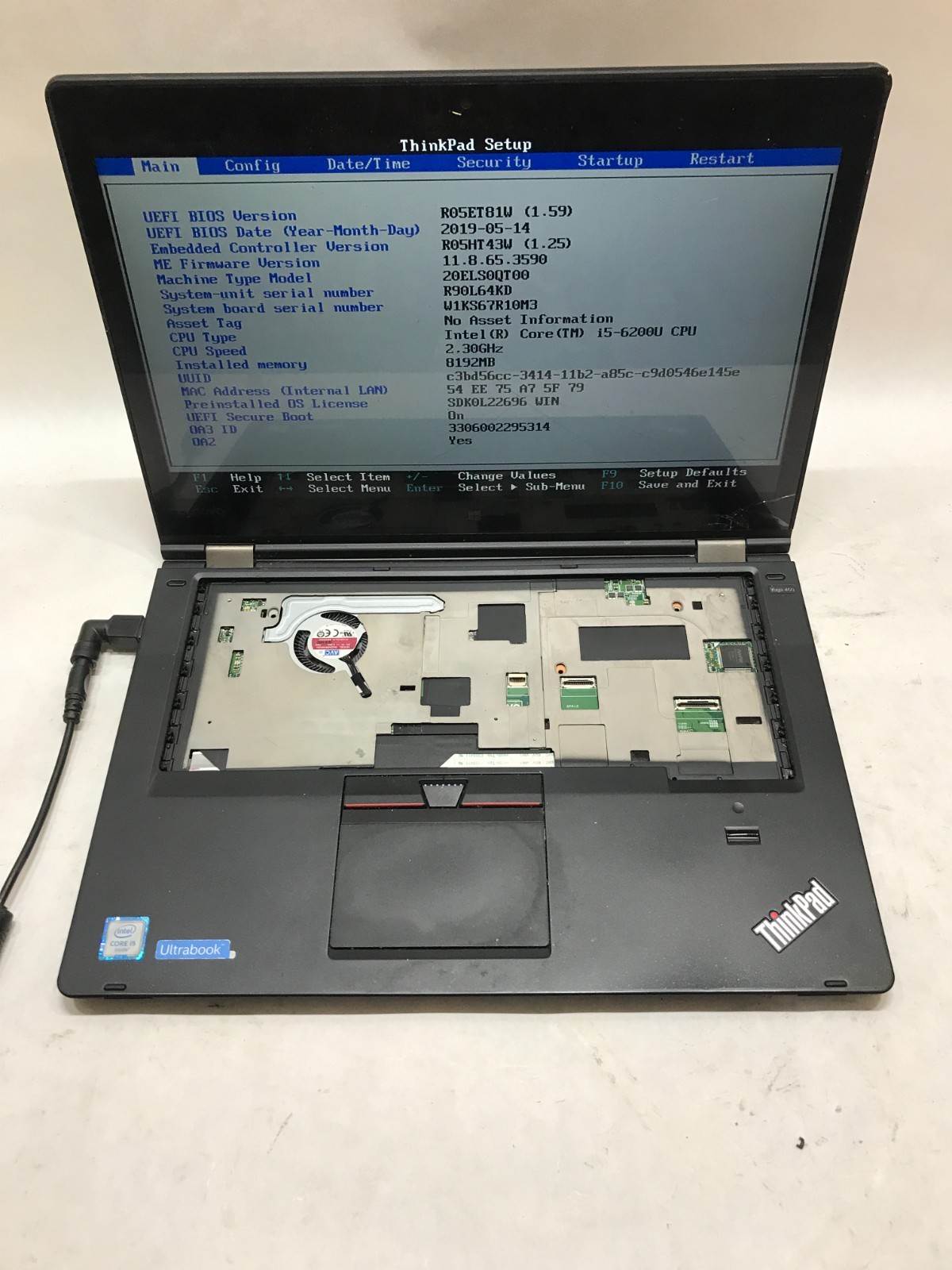 Lenovo ThinkPad Yoga 460 14″ Intel Core i5 NO RAM NO HDD/OS For Parts READ! – DW