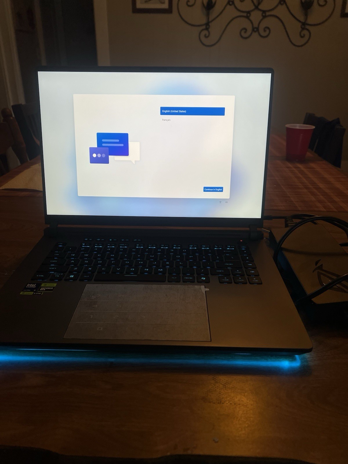 NEW Asus ROG Strix G16 G615 Notebook Ultra 9 275HX 32GB RAM 1TB RTX 5070 Ti