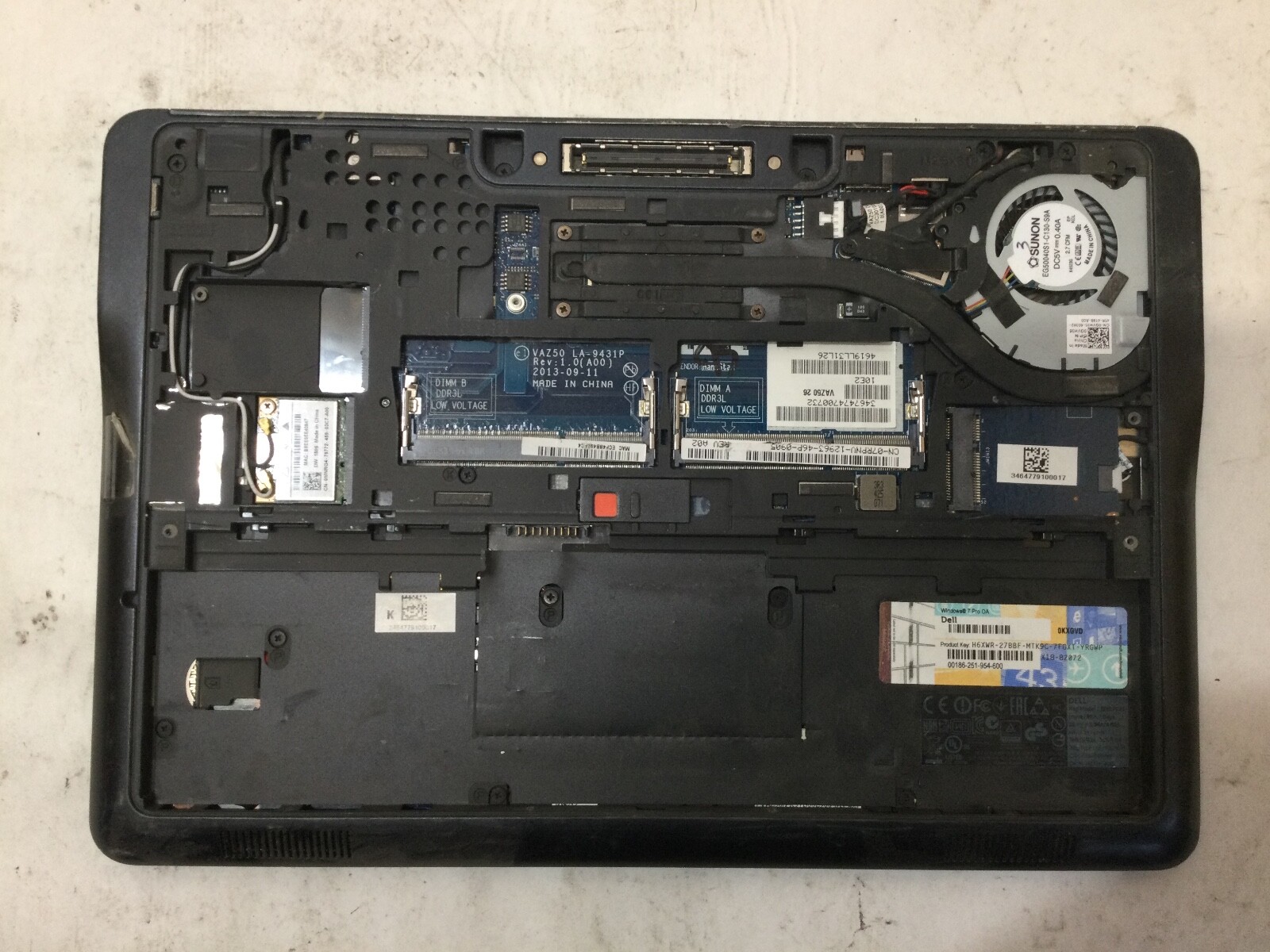 DELL LATITUDE E7240 – FOR PARTS – MISSING COMPONENTS – INTEL I5 – READ DESC – BB