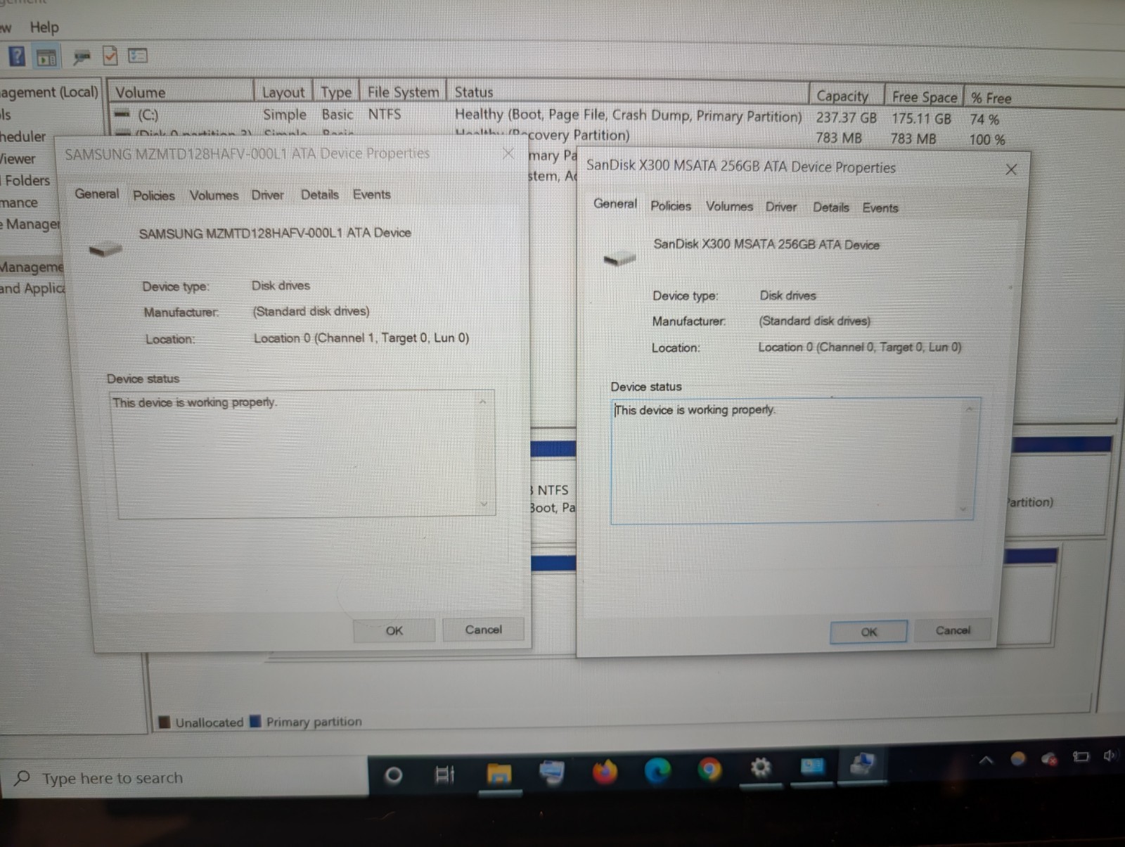 Lenovo Ideapad Yoga 13″ Touch Laptop Core i5 8GB RAM 256 + 128GB SSD Win 10 Home