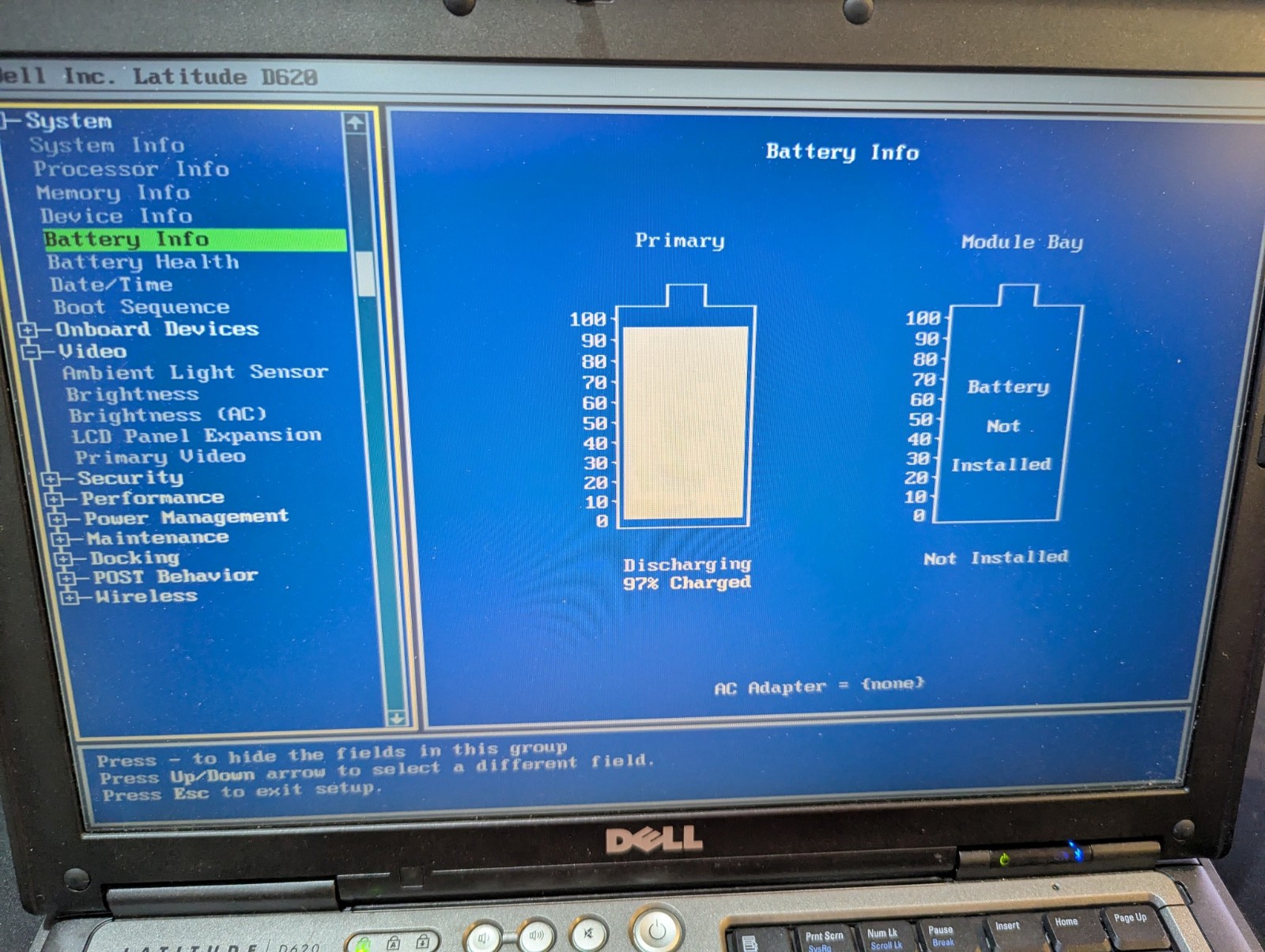 Dell Latitude D620 2.5GB RAM Laptop Windows 10 Pro, 240GB SSD – TESTED