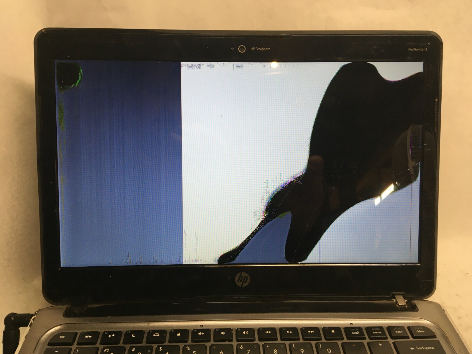 HP Pavilion dm3-1039wm Laptop For Parts Broken LCD Screen NO HDD/RAM/Charger JR