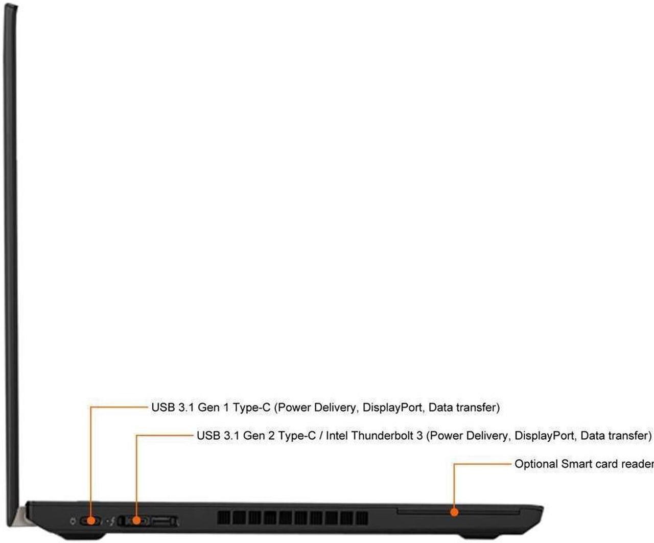 Lenovo ThinkPad T490 14.0″ HD Laptop Core i5 8365U 16GB Memory 256 GB SSD