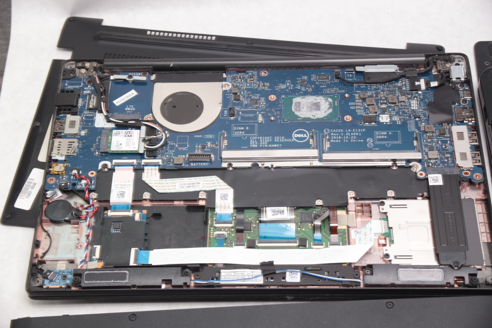 Lot 6x Dell Laptop No RAM/SSD 7480 5491 3470 E5450 E5440 P60G PARTS REPAIR