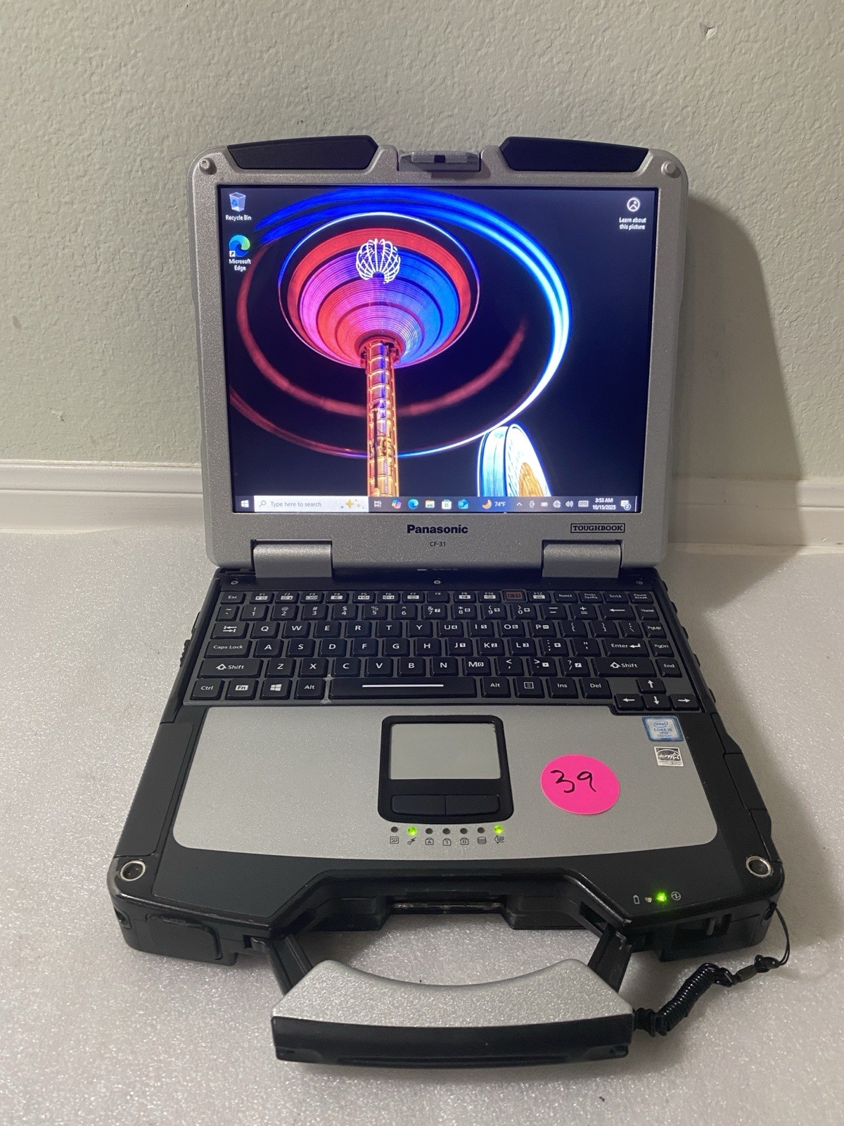 Panasonic Toughbook CF-31 MK6 16G 512G LTE GPS DVD Ham Radio Laptop +Charger CRK