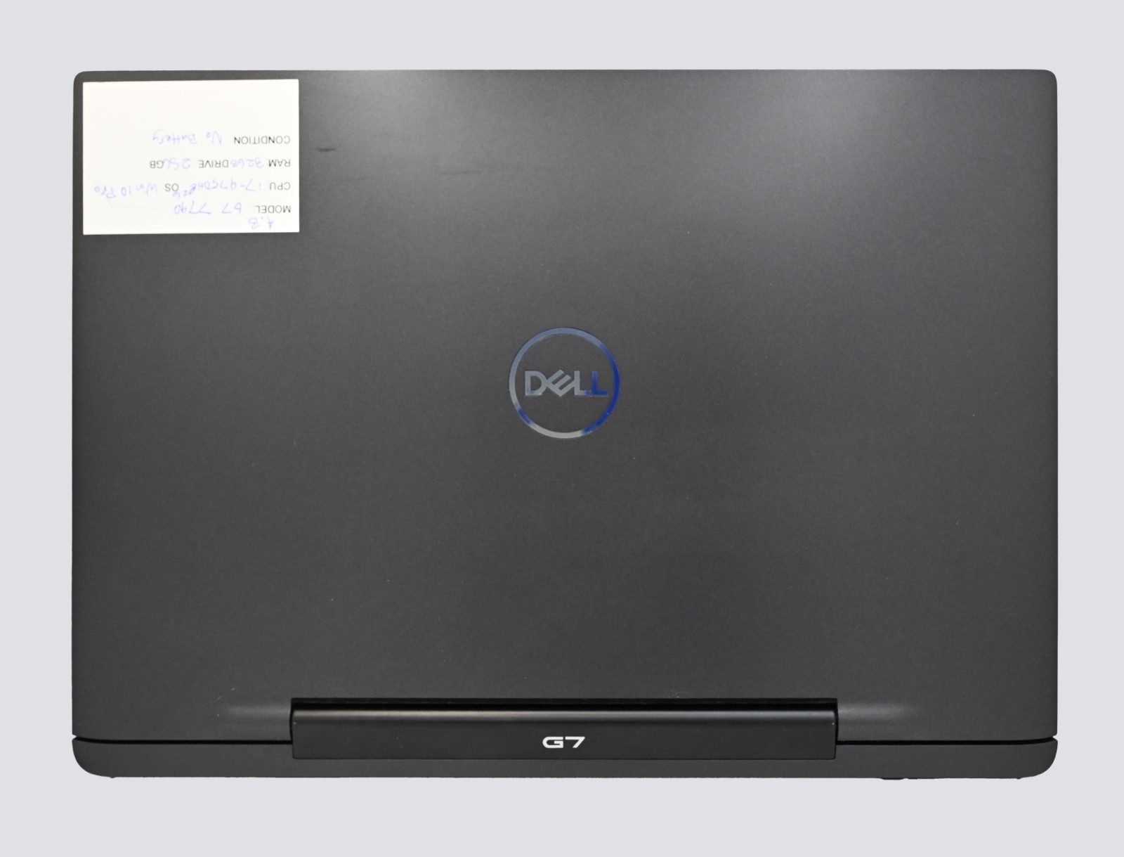 Dell G7 7790 i7-9750H 2.6GHz 16 GB RAM 256 GB SSD – Windows 11 -NO BATTERY