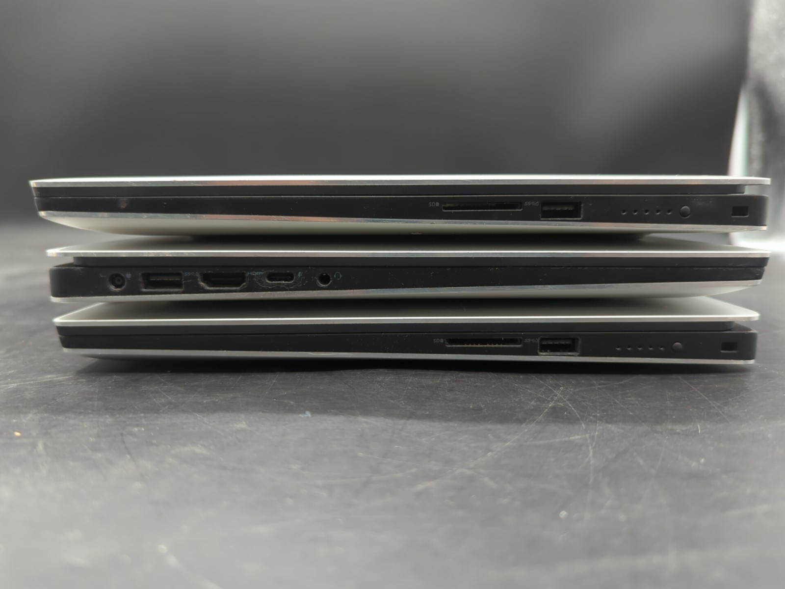 Lot of 3: Dell: Precision: 5540: i7 9th Gen: 32GB RAM: Various HD: No OS: Tested