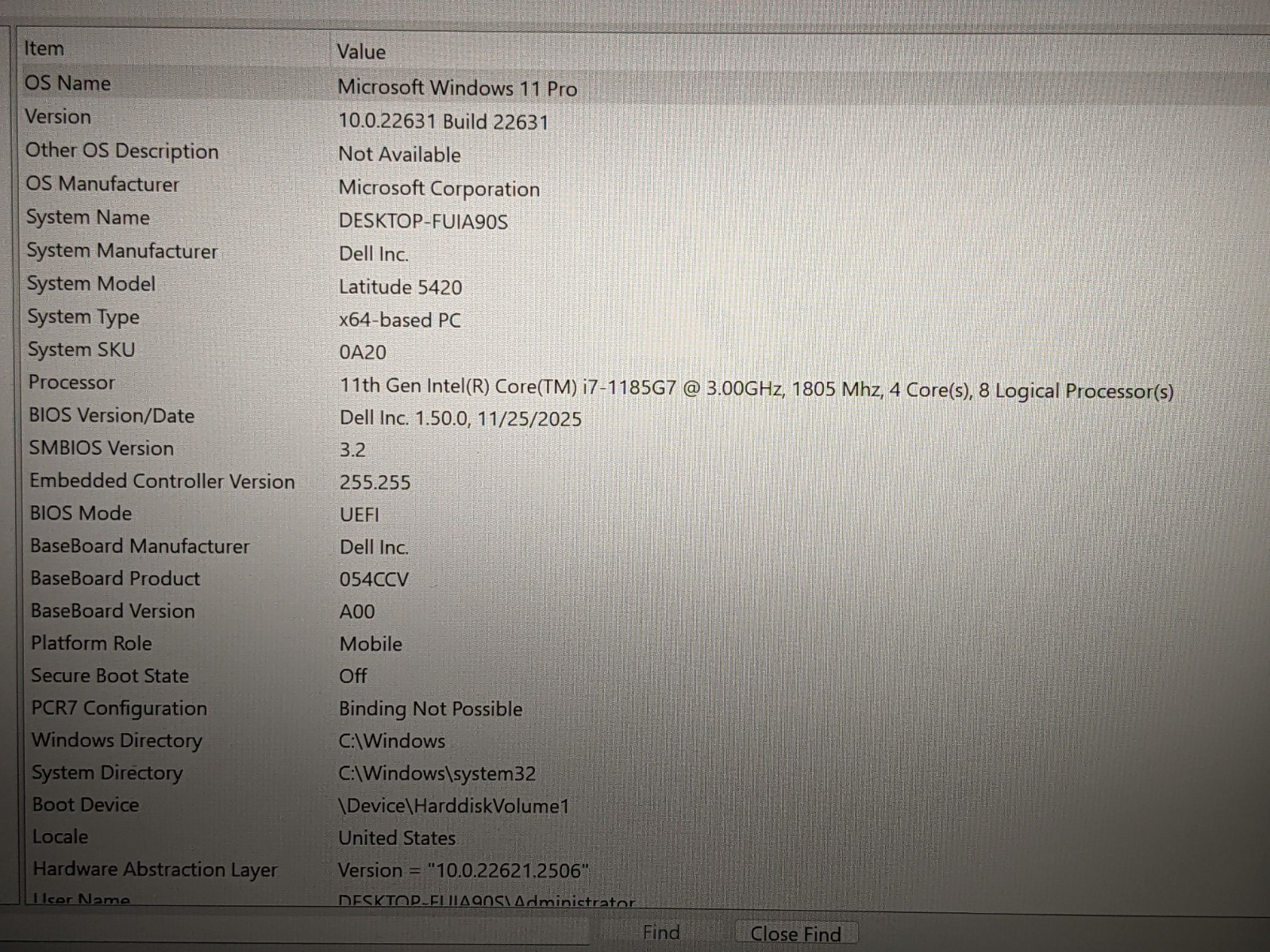 Dell Latitude 5420 14″FHD TOUCH i7-1185G7 3GHz 16GB 512GB W11Pro ExcelBat +PA