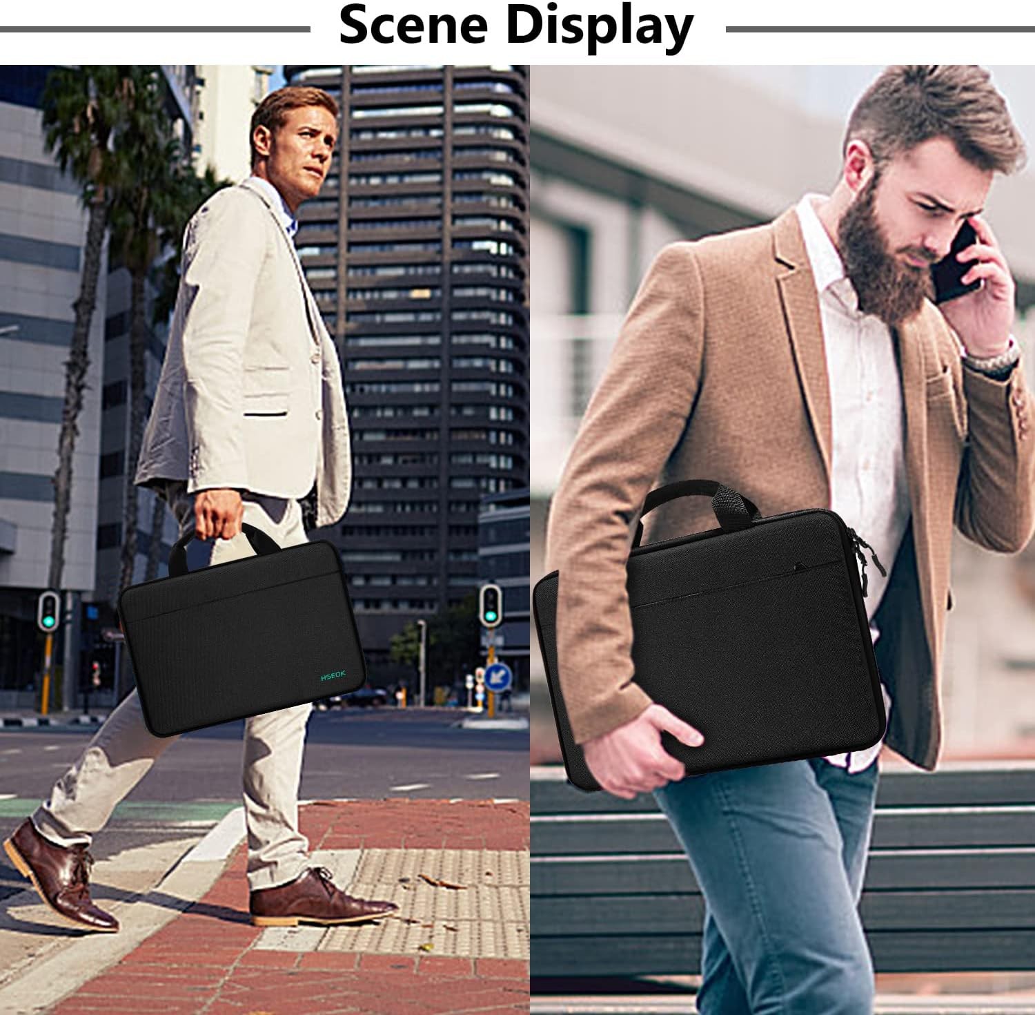 13-14 Inch Laptop Sleeve Briefcase for MacBook Pro 14 M5/M4, All Models Compatib