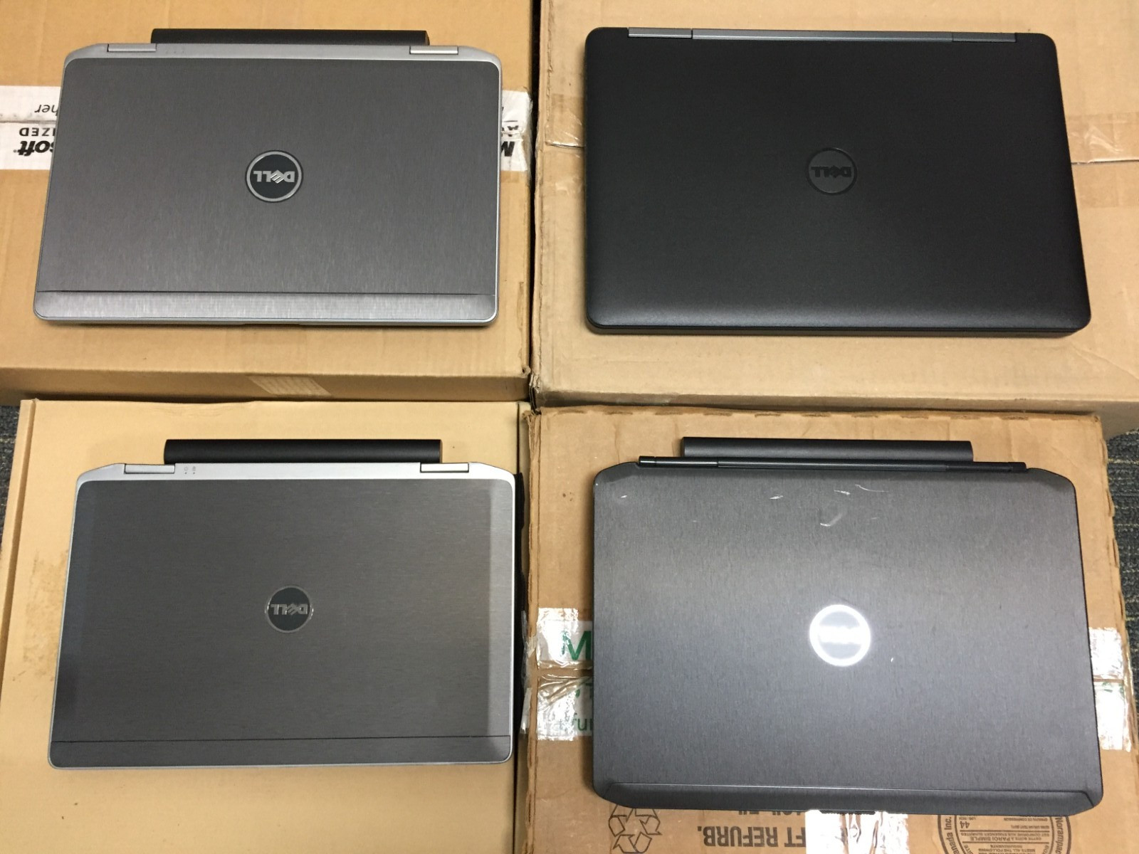 LOT of 4 “PARTS” Dell Latitude E5430 E5540 E6320 E6330 Laptops/Intel i3 i5 i7/8G