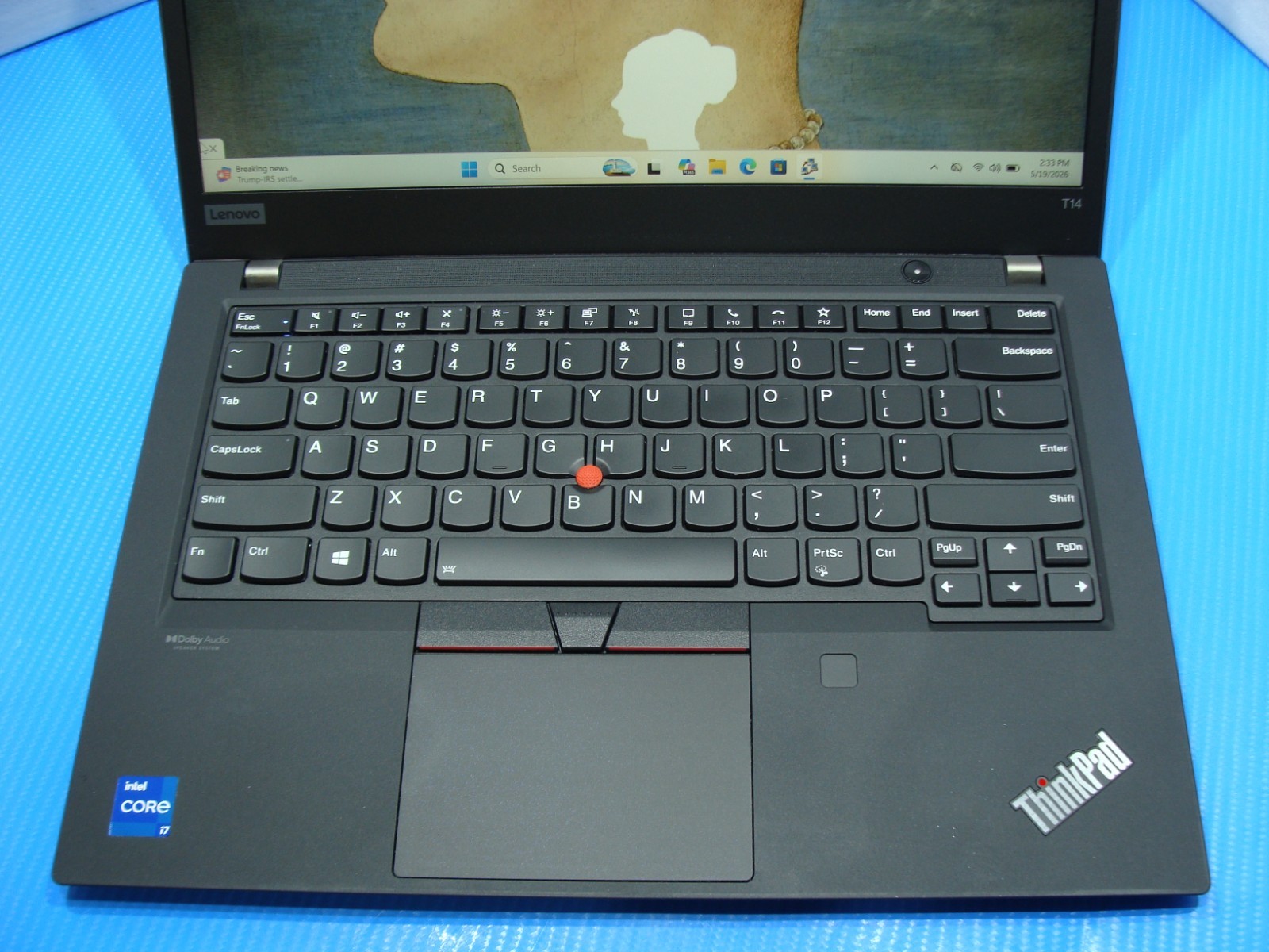 Lenovo ThinkPad T14 Gen 2i 14″FHD i7-1165G7 2.8GHz 16GB 512GB 96ttery +PA W11