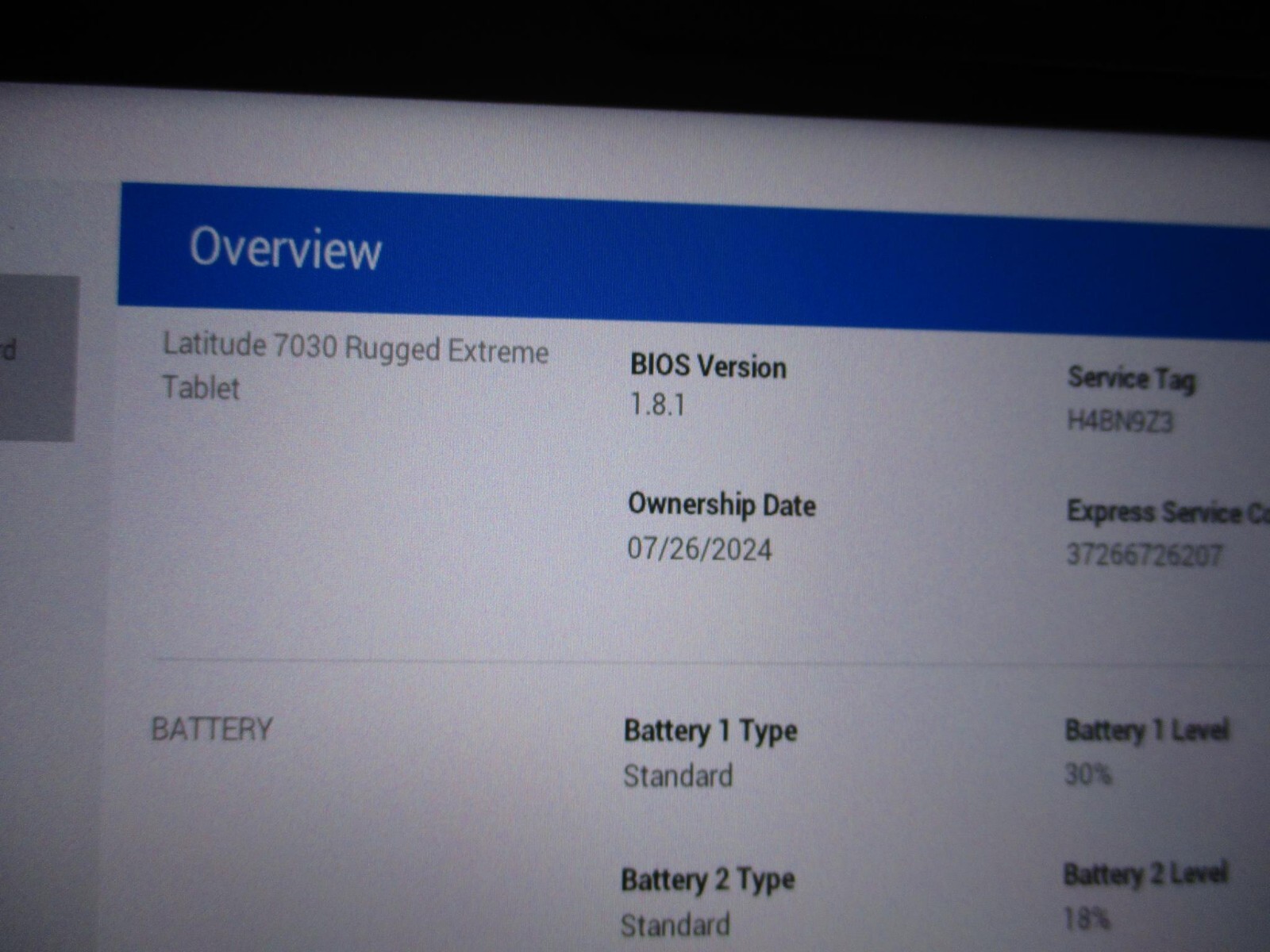 Dell Latitude 7030 Rugged Extreme Tablet 10.1″ i7-1260U 32GB 256GB Wi-Fi BT GPS