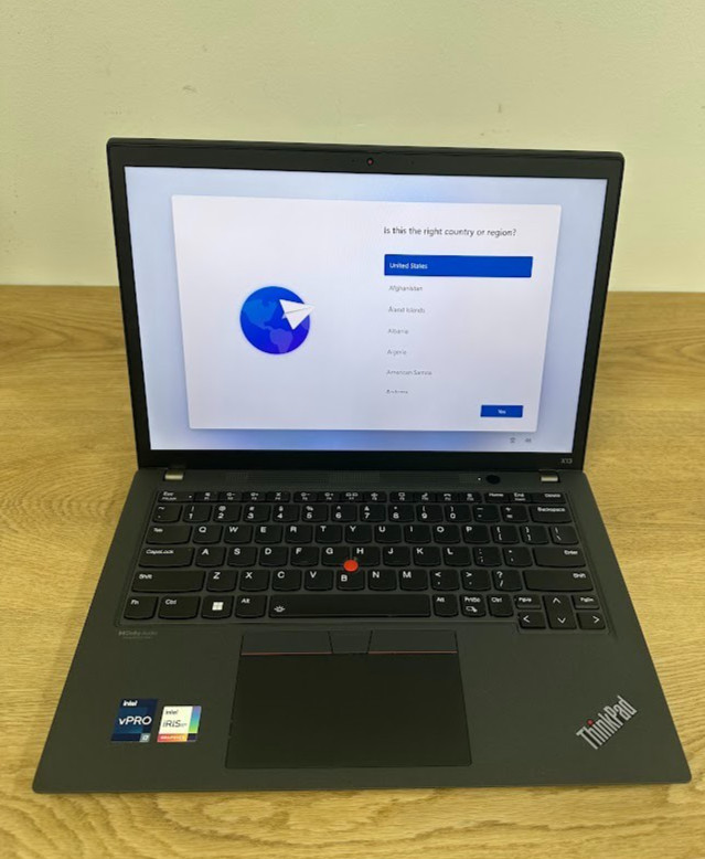 Lenovo ThinkPad X13 Gen 3 Core i7 1270P 16GB LPDDR5 Intel Iris Xe 512GB SSD 2022