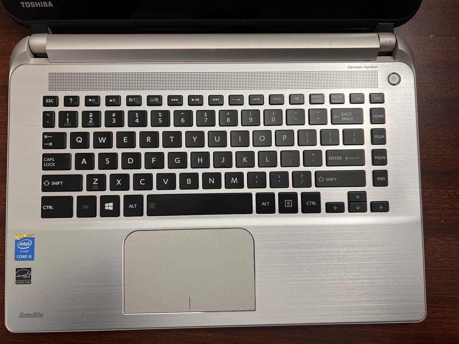 Toshiba Satellite laptop E45t-B4106 intel i5 for parts.