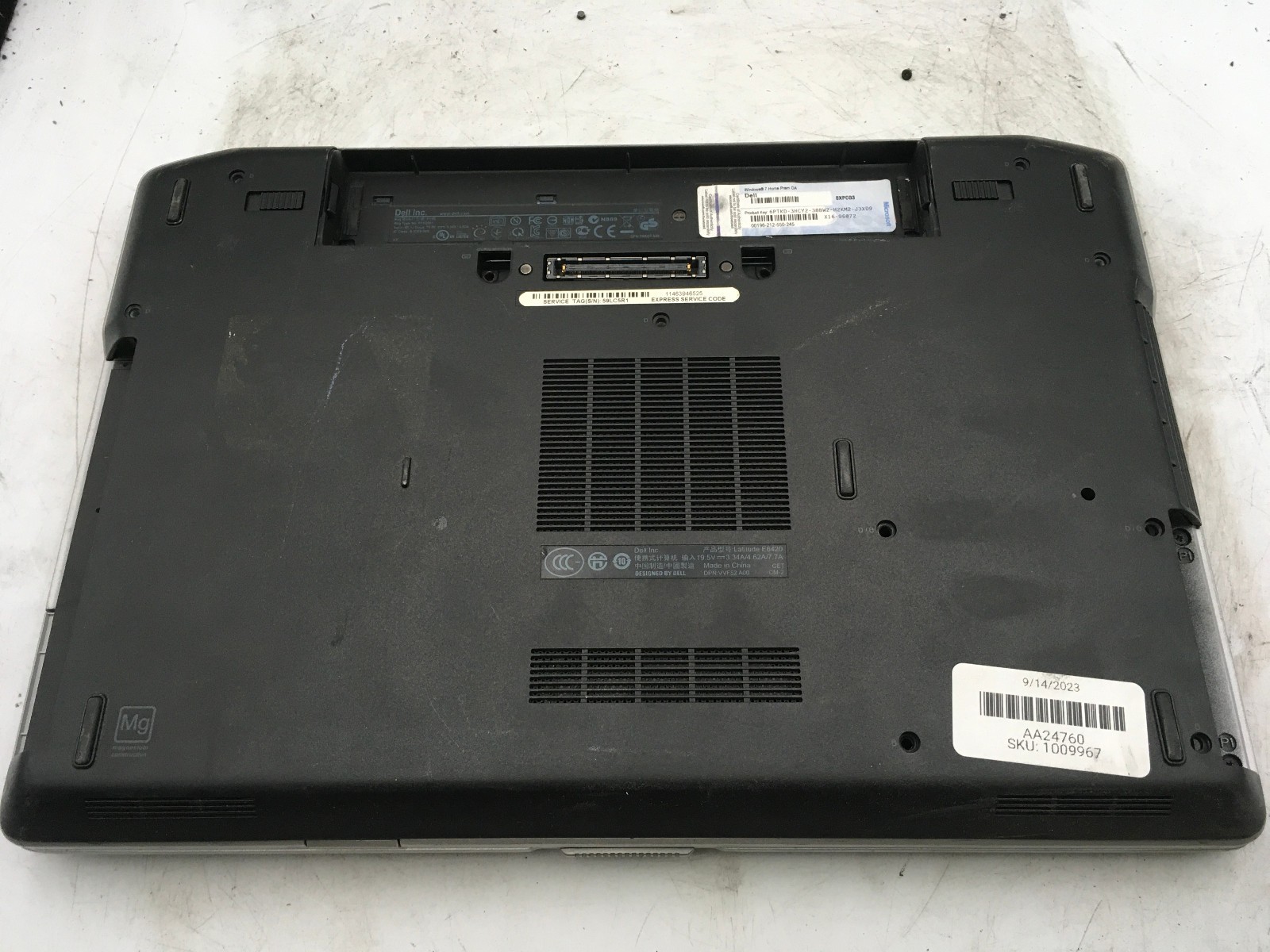 DELL LATITUDE E6420 – BOOTS TO BIOS – INTEL I5 2520M – NO RAM – READ DESC – BB!