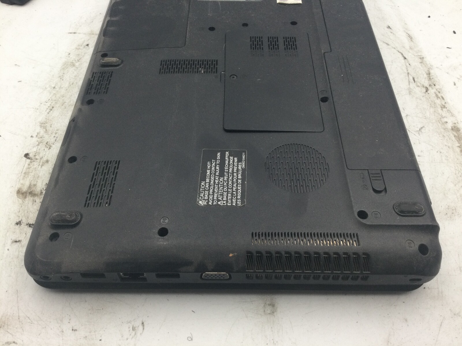 TOSHIBA SATELLITE C655D – BOOTS TO BIOS – AMD E 350 – 3GB RAM – 15″ – READ – BB!