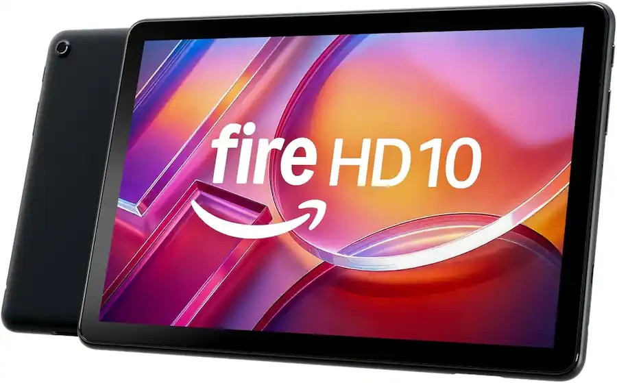 Amazon Fire HD 10 11th Gen 32GB, Wi-Fi, 10.1″ – Black (with Case & Screen…
