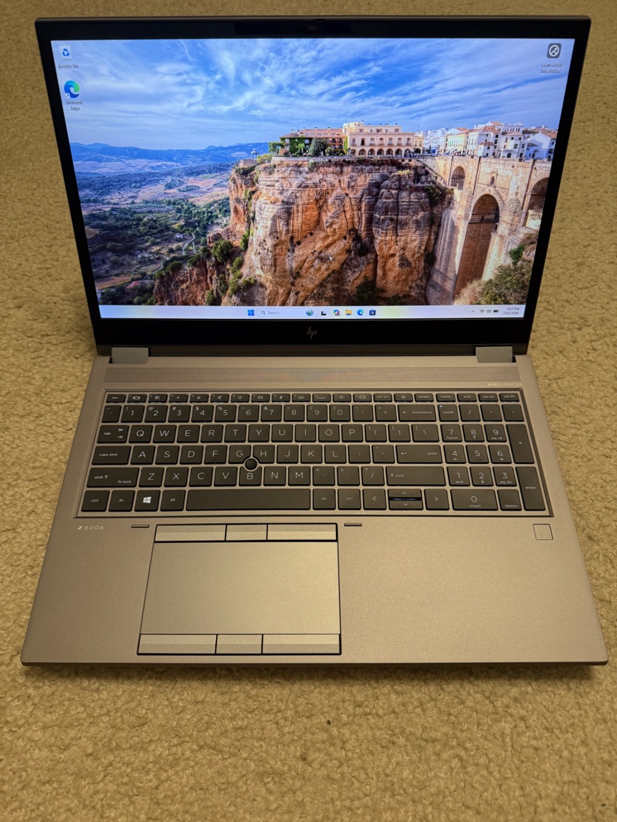 HP ZBOOK Fury 15 G8 15.6″ i7-11850H 2.5GHz 64GB RAM 512GB SSD NVIDIA RTX A3000