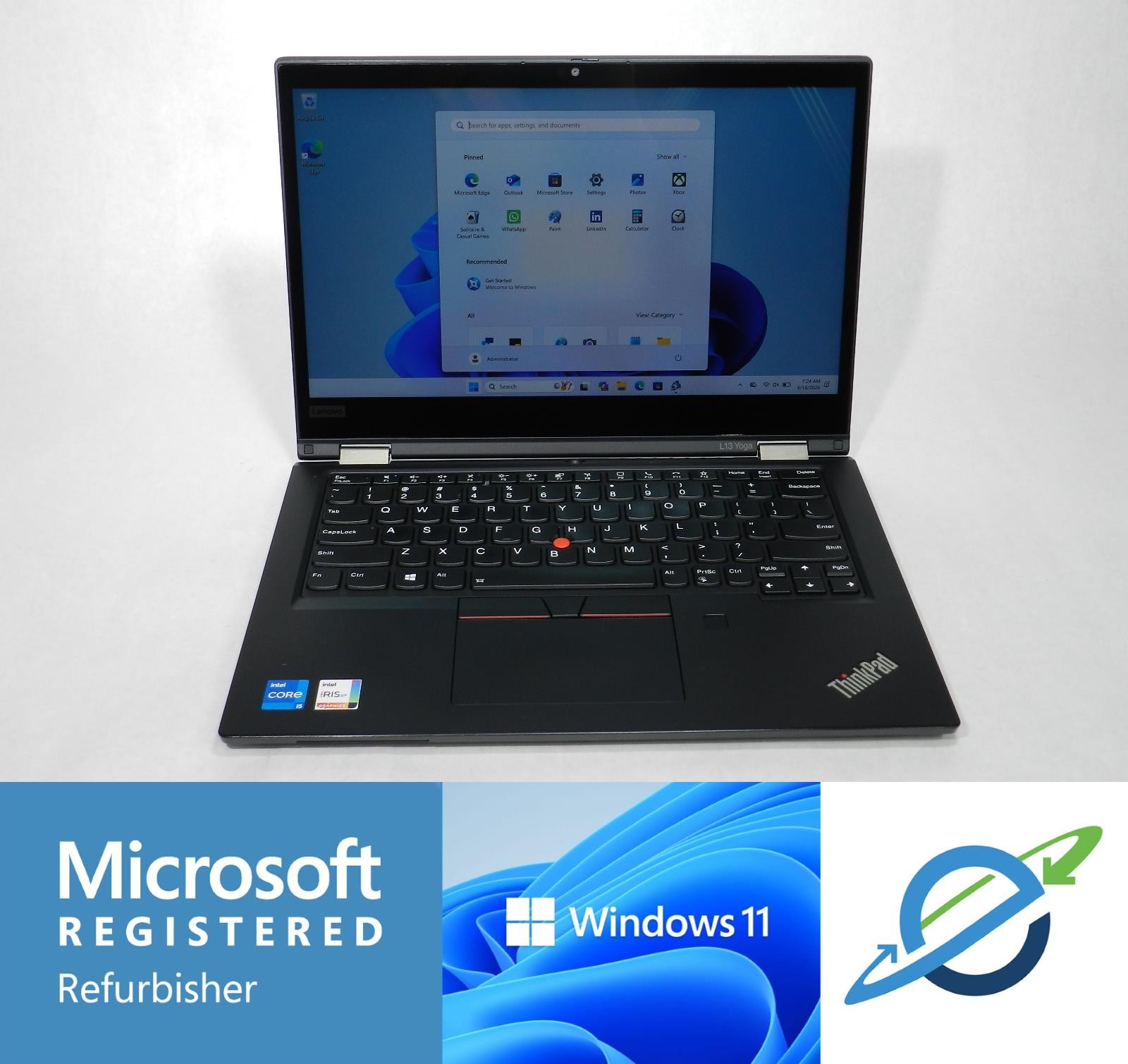 LENOVO THINKPAD L13 YOGA GEN 2 | TOUCH | i5-1135G7 | 256GB SSD | 16GB | WIN11PRO