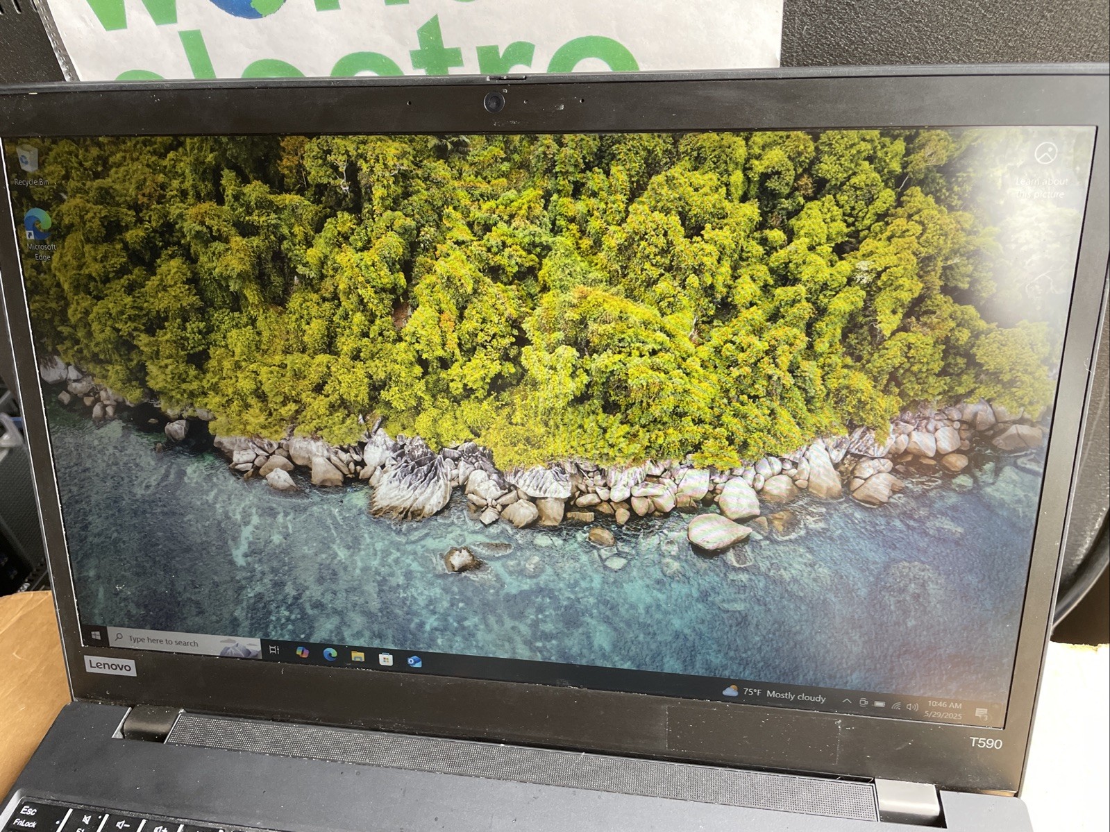 Lenovo ThinkPad T590 i5-8365U 1.6GHz 16GB 512GB Windows 10 Laptop *READ*