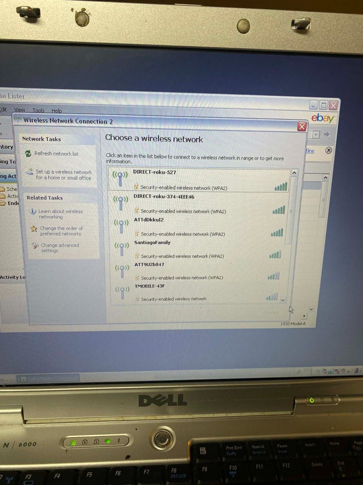 Dell Inspiron 6000 Pentium® Dual-Core CPU T4200 @ 2.00GHzl Service Tag 2CSQP81