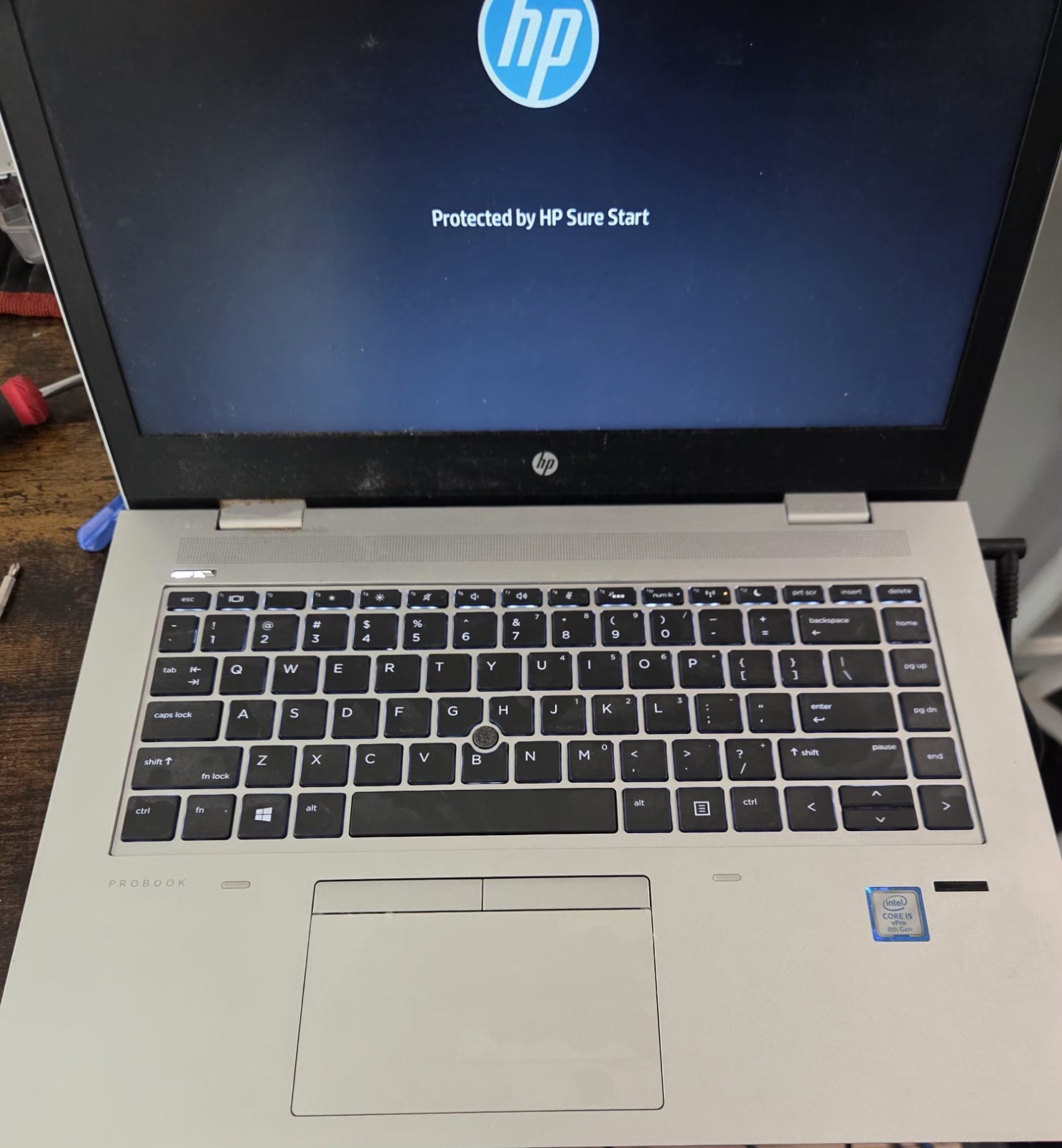 HP ProBook 640 G4 14″ Laptop i5-8250U 1.6GHz 8GB 128GB WON’T BOOT * PARTS ONLY