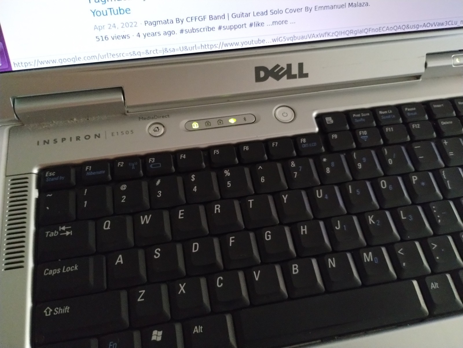 laptop dell used and working