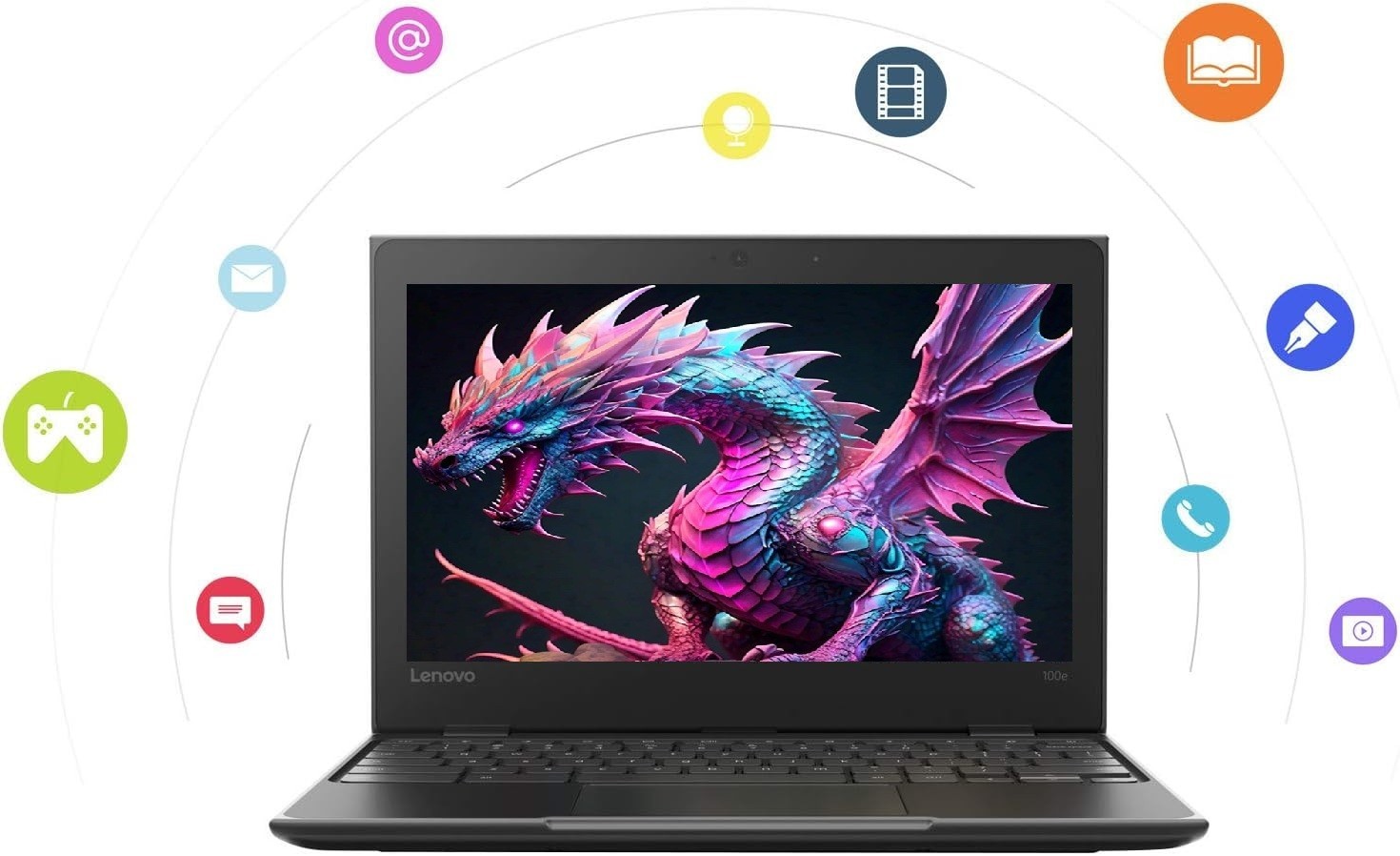 Lenovo 100E Gen 2 ChromeBook: AMD A4! 4GB Memory – 32GB Storage! Fast Delivery!!