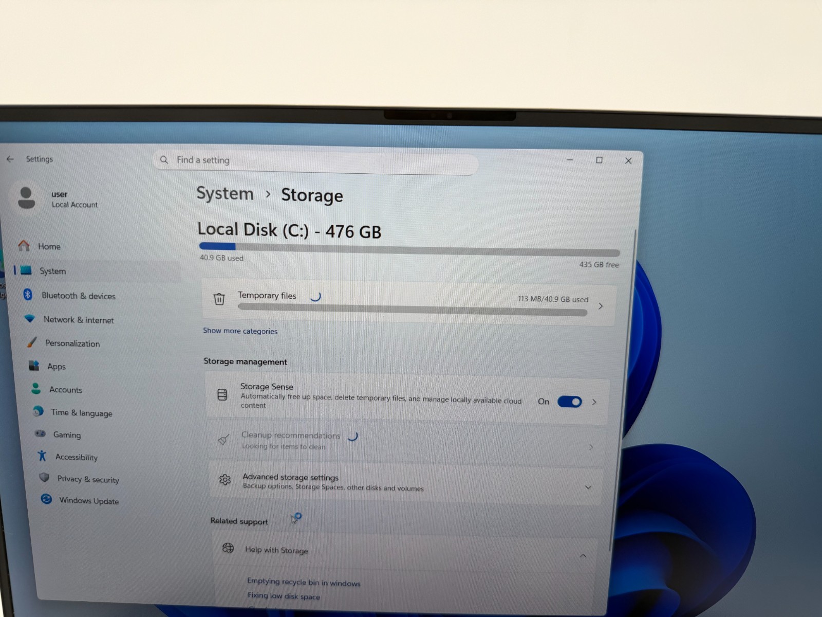 Dell XPS 15 9500 15.6″ 512 GB SSD 8 GB RAM i5-10300H Windows 11 Pro