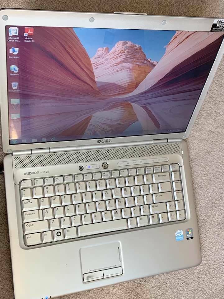DELL INSPIRON PP29L INTEL CELERON 560 2.13GHz 120GB HDD 4GB RAM WIN 7 NO BATTERY
