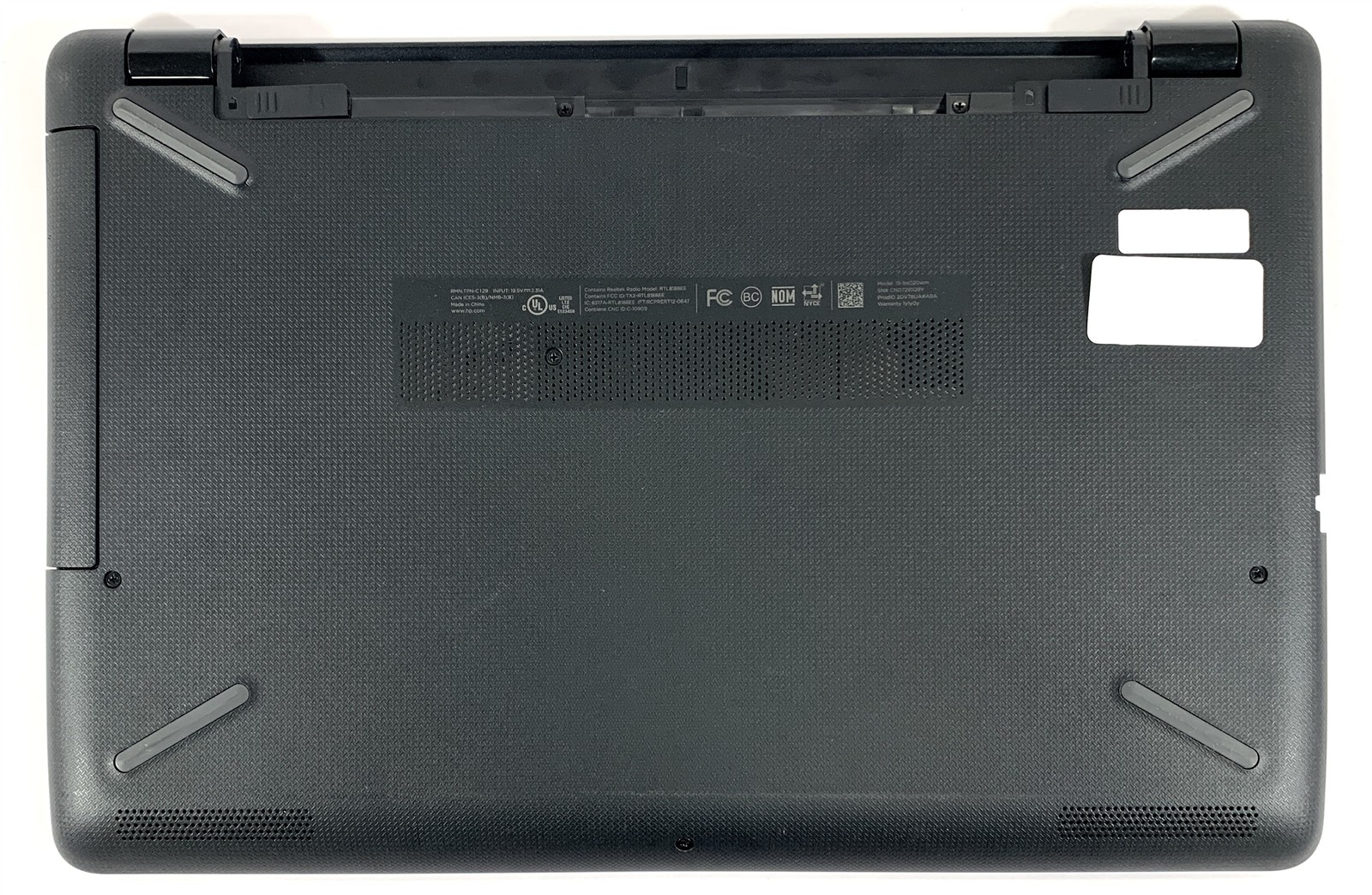 HP Notebook 15 Laptop Intel Pentium N3710 500GB HDD 4GB RAM – No OS